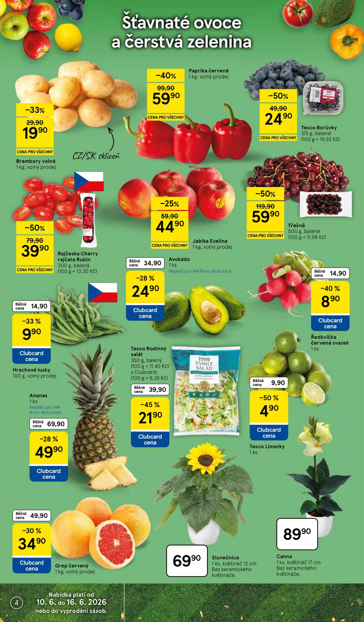 Tesco malé hypermarkety od 10.6. do 16.6.2026 strana 4