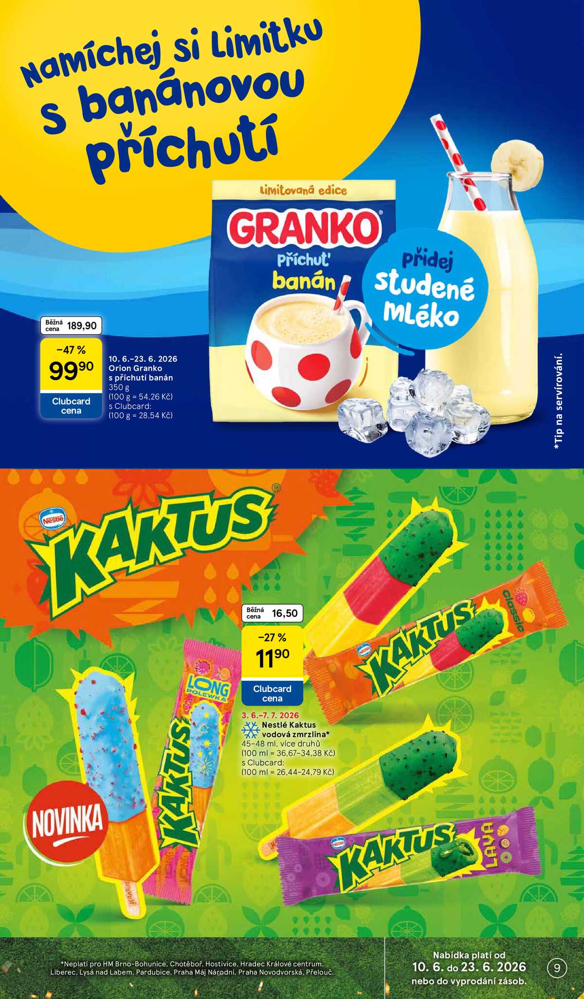 Tesco malé hypermarkety od 10.6. do 16.6.2026 strana 9