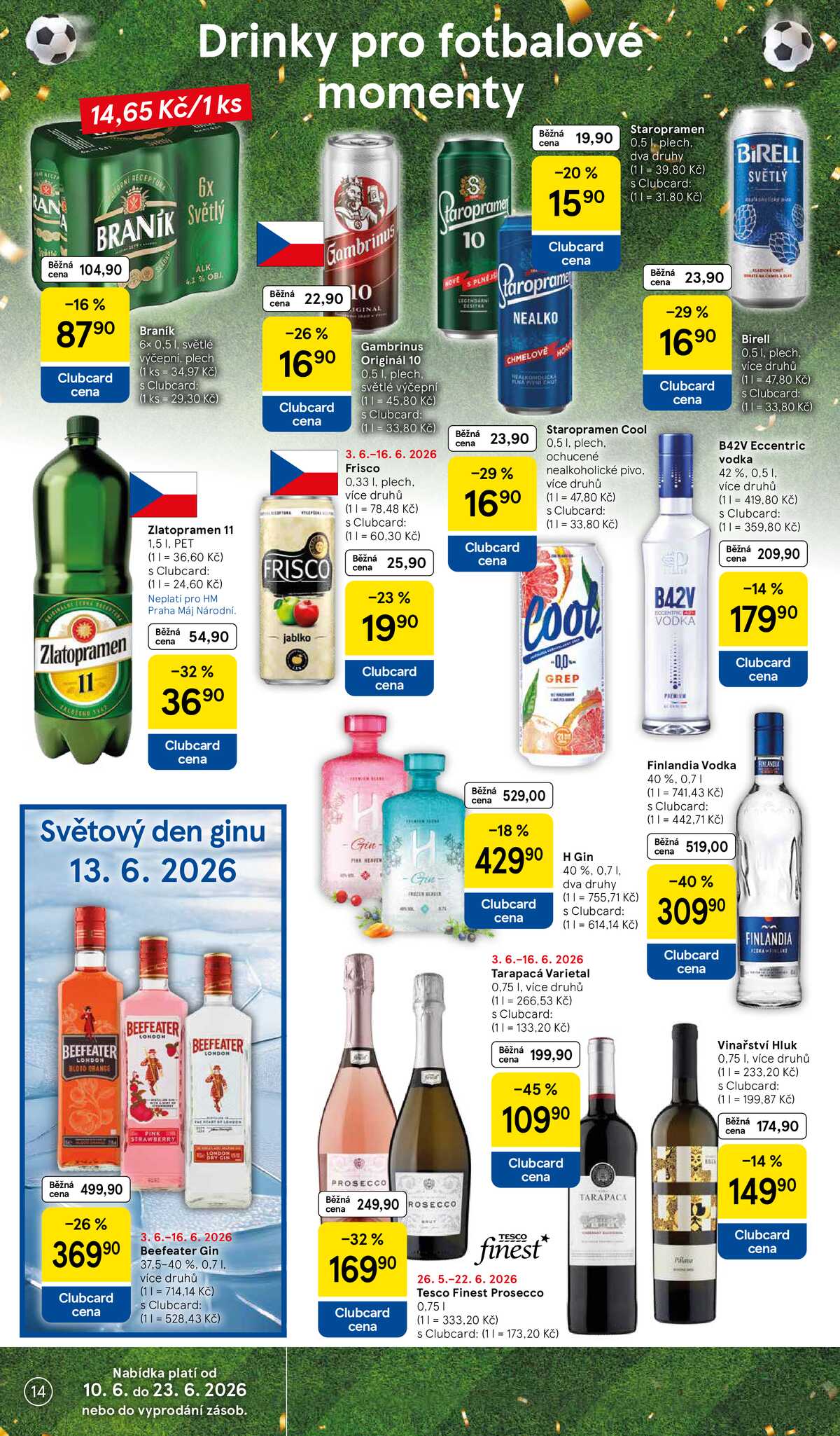 Tesco malé hypermarkety od 10.6. do 16.6.2026 strana 14