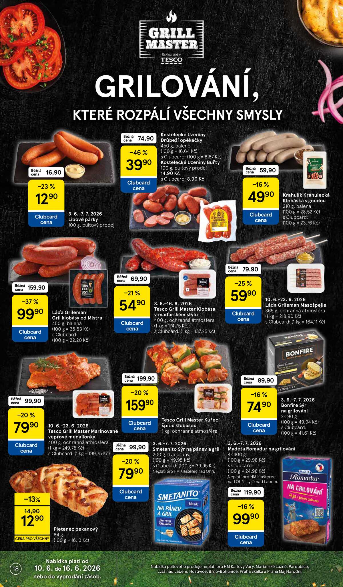 Tesco malé hypermarkety od 10.6. do 16.6.2026 strana 18