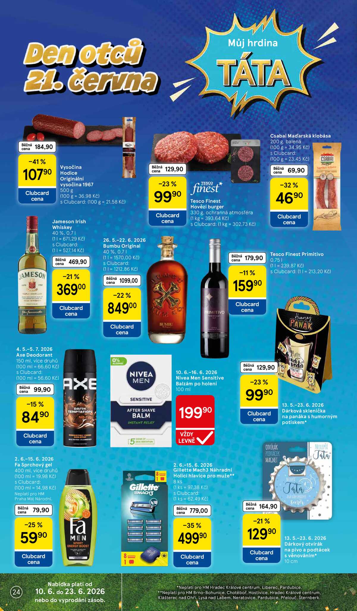Tesco malé hypermarkety od 10.6. do 16.6.2026 strana 24