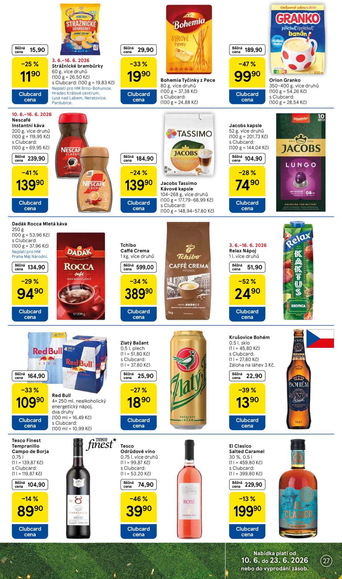 Tesco malé hypermarkety od 10.6. do 16.6.2026 strana 27