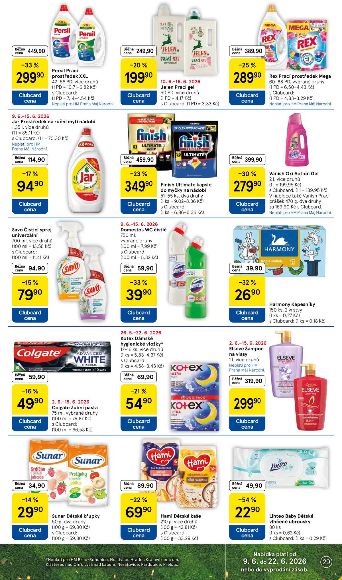 Tesco malé hypermarkety od 10.6. do 16.6.2026 strana 29