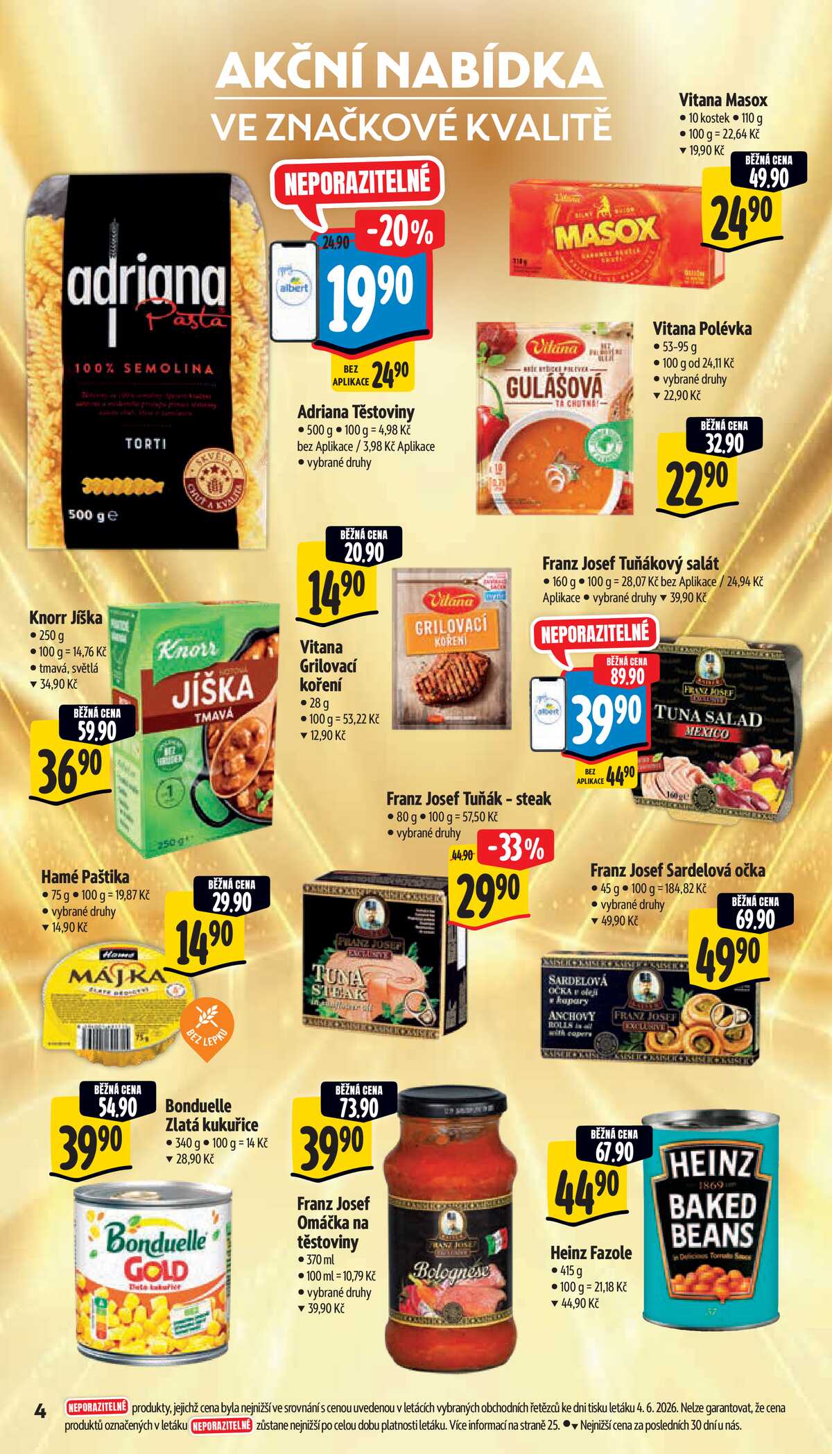 Albert Supermarket od 10.6. do 16.6.2026 strana 4