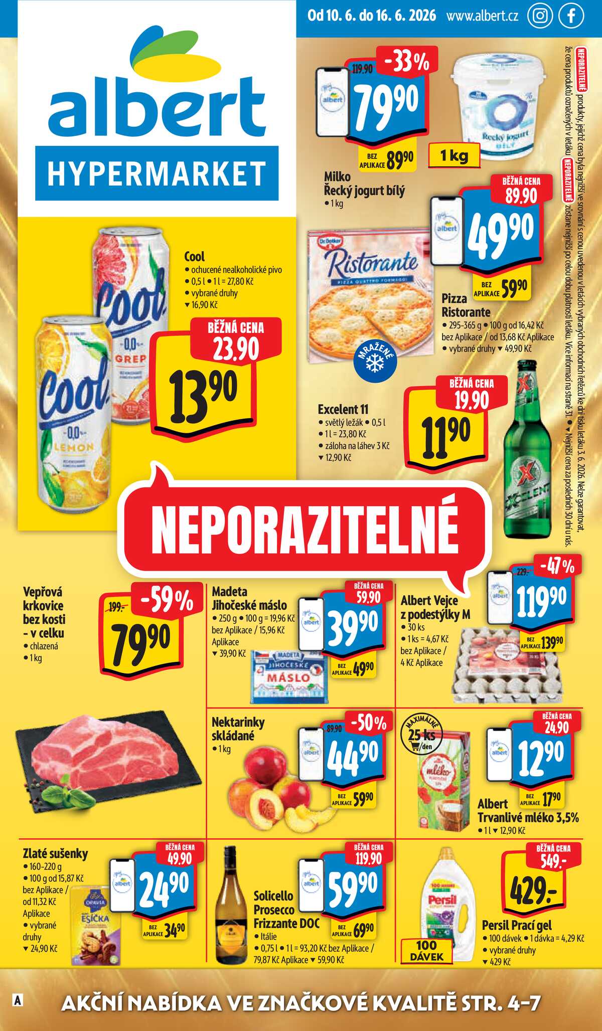 Albert  Hypermarket od 10.6. do 16.6.2026 strana 1