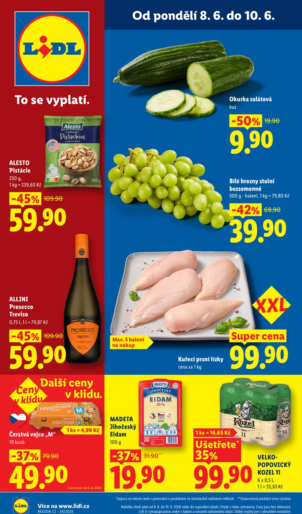 Leták Lidl - Lidl od 8.6. do 10.6.2026 - strana 1