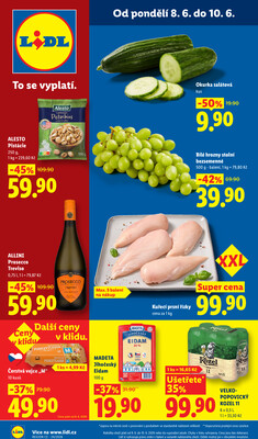 Lidl od 8.6. do 10.6.2026