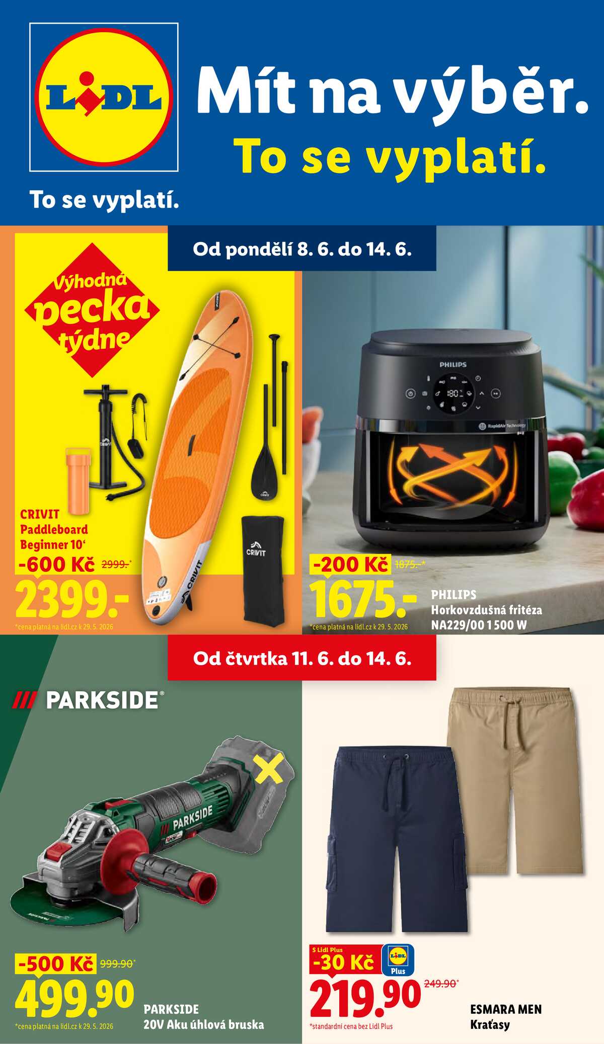 Lidl Spotřební zboží 8.6. - 14.6. strana 1