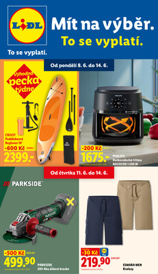 Lidl Spotřební zboží 8.6. - 14.6.