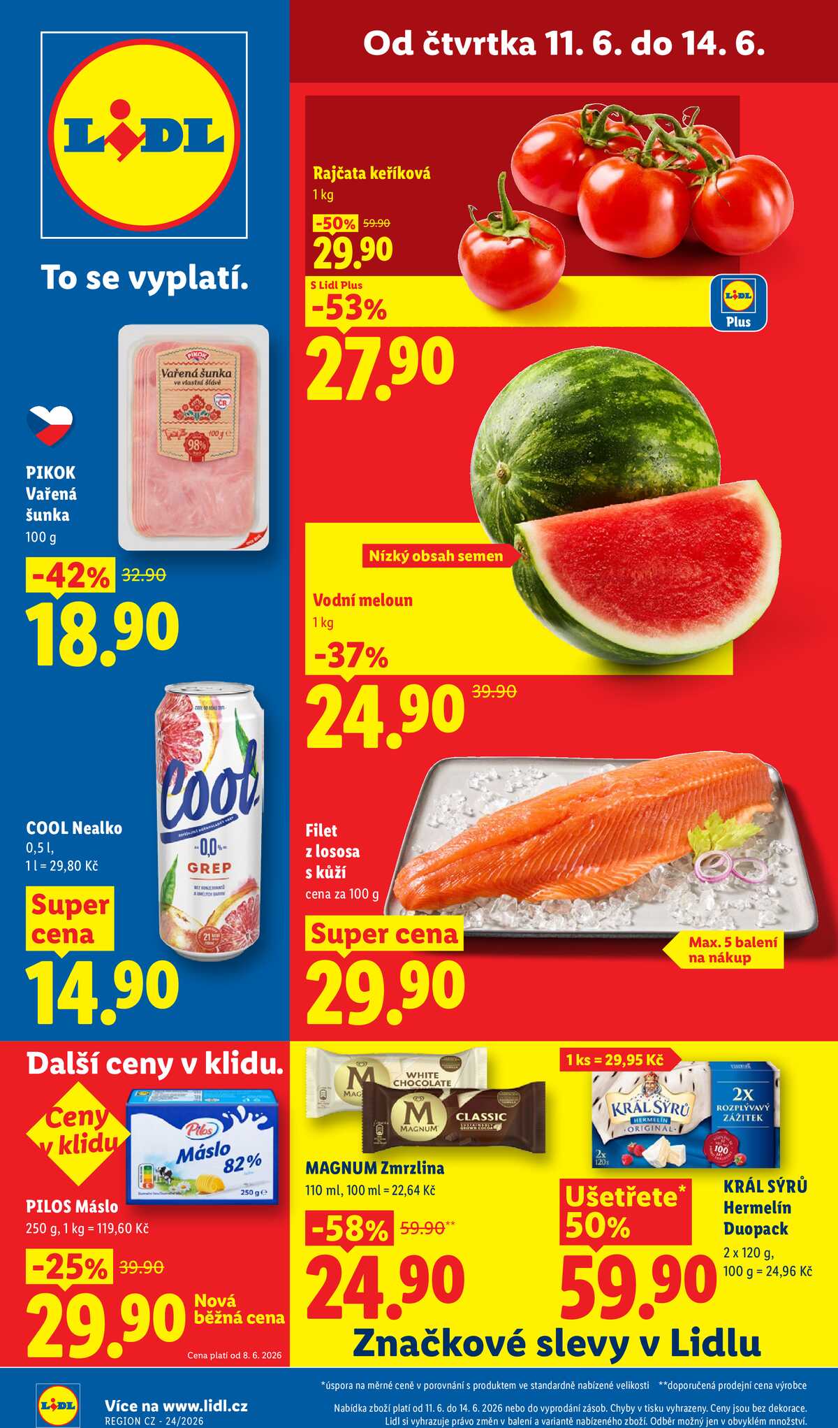 Lidl Čtvrtek od 11.6. do 14.6.2026 strana 1