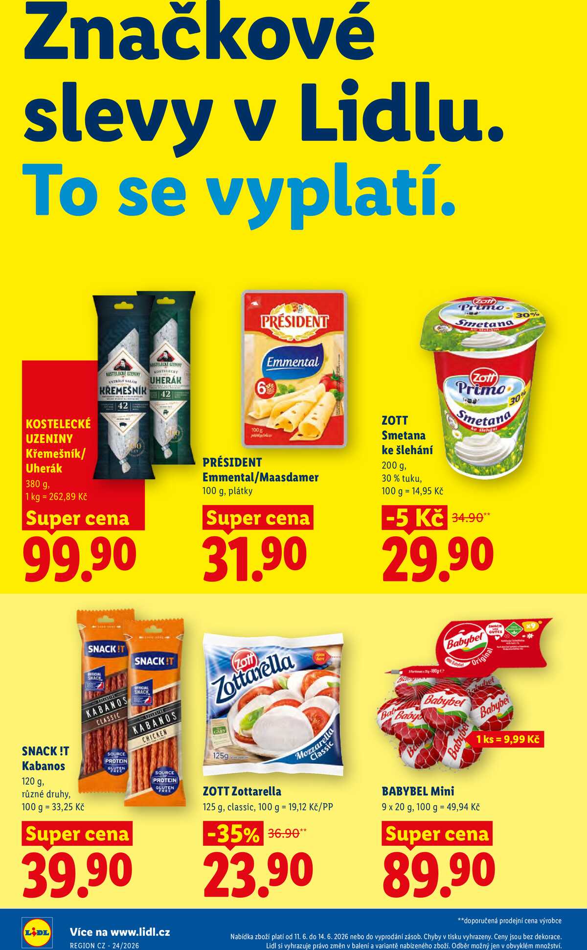 Lidl Čtvrtek od 11.6. do 14.6.2026 strana 20