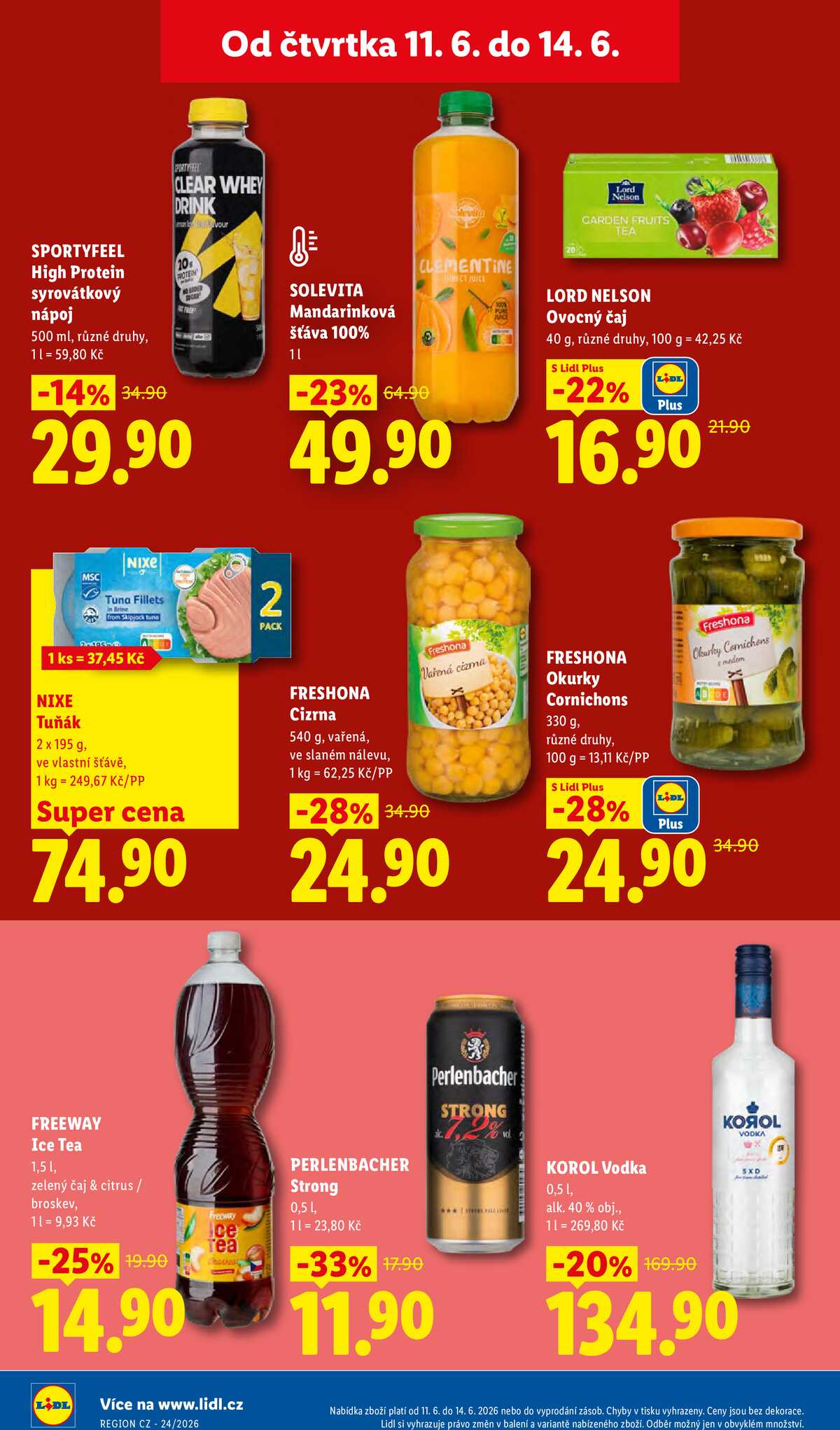 Lidl Čtvrtek od 11.6. do 14.6.2026 strana 32