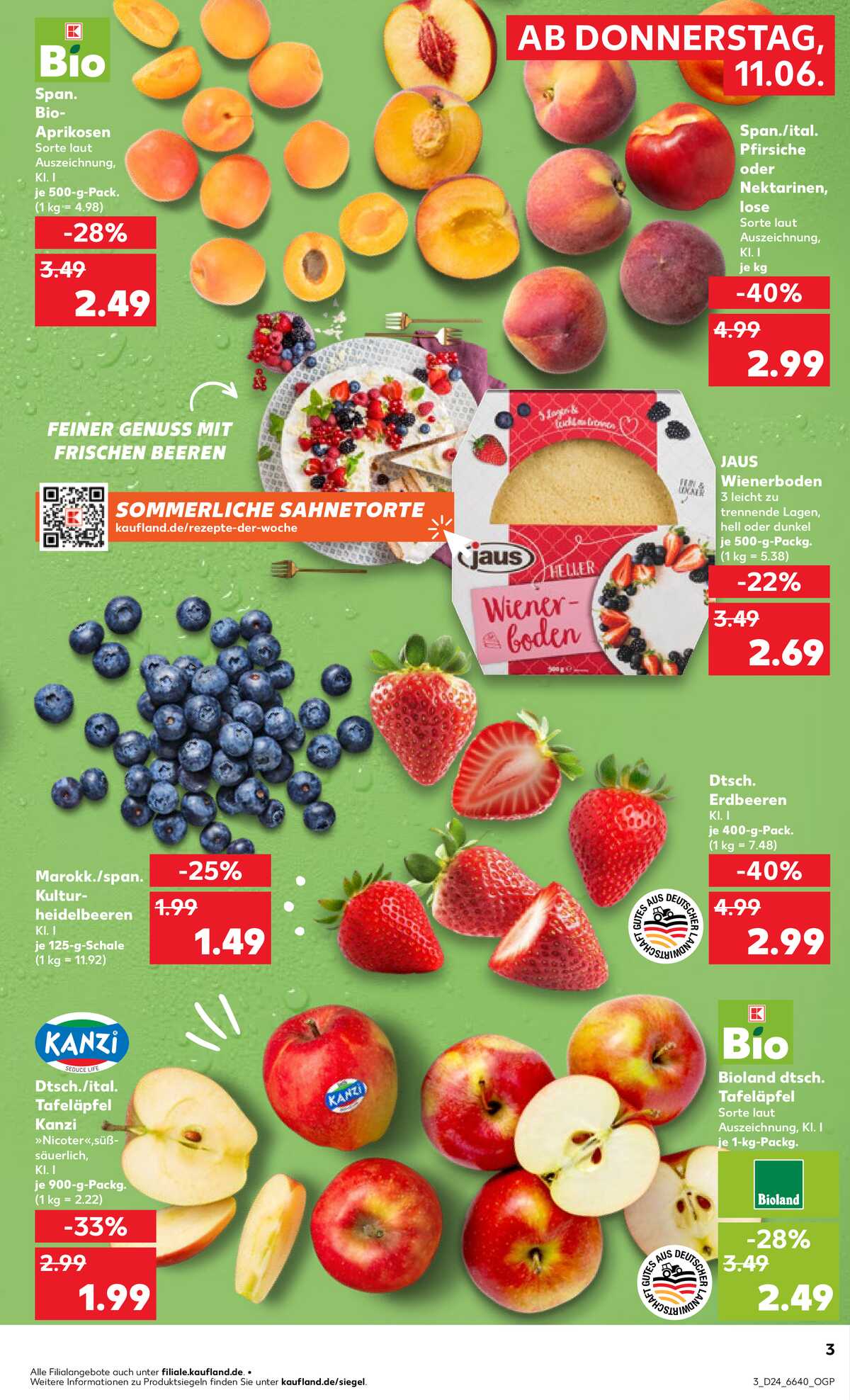 Leták Kaufland Německo 11.6.-17.6.2026 strana 3