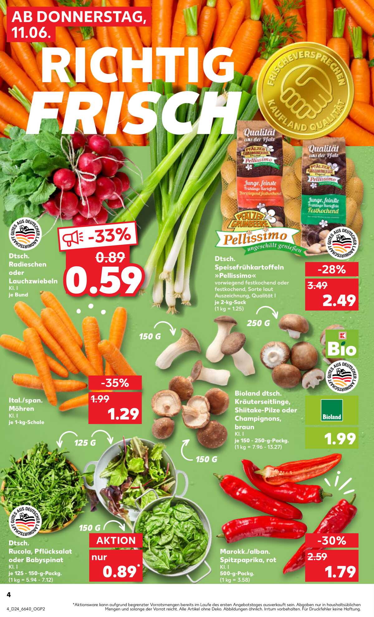 Leták Kaufland Německo 11.6.-17.6.2026 strana 4