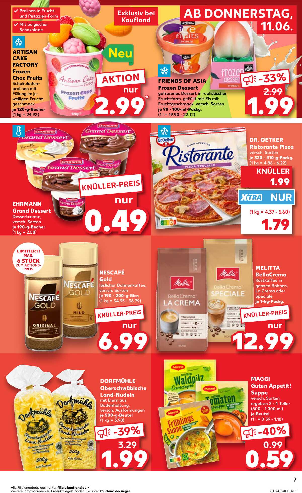 Leták Kaufland Německo 11.6.-17.6.2026 strana 7