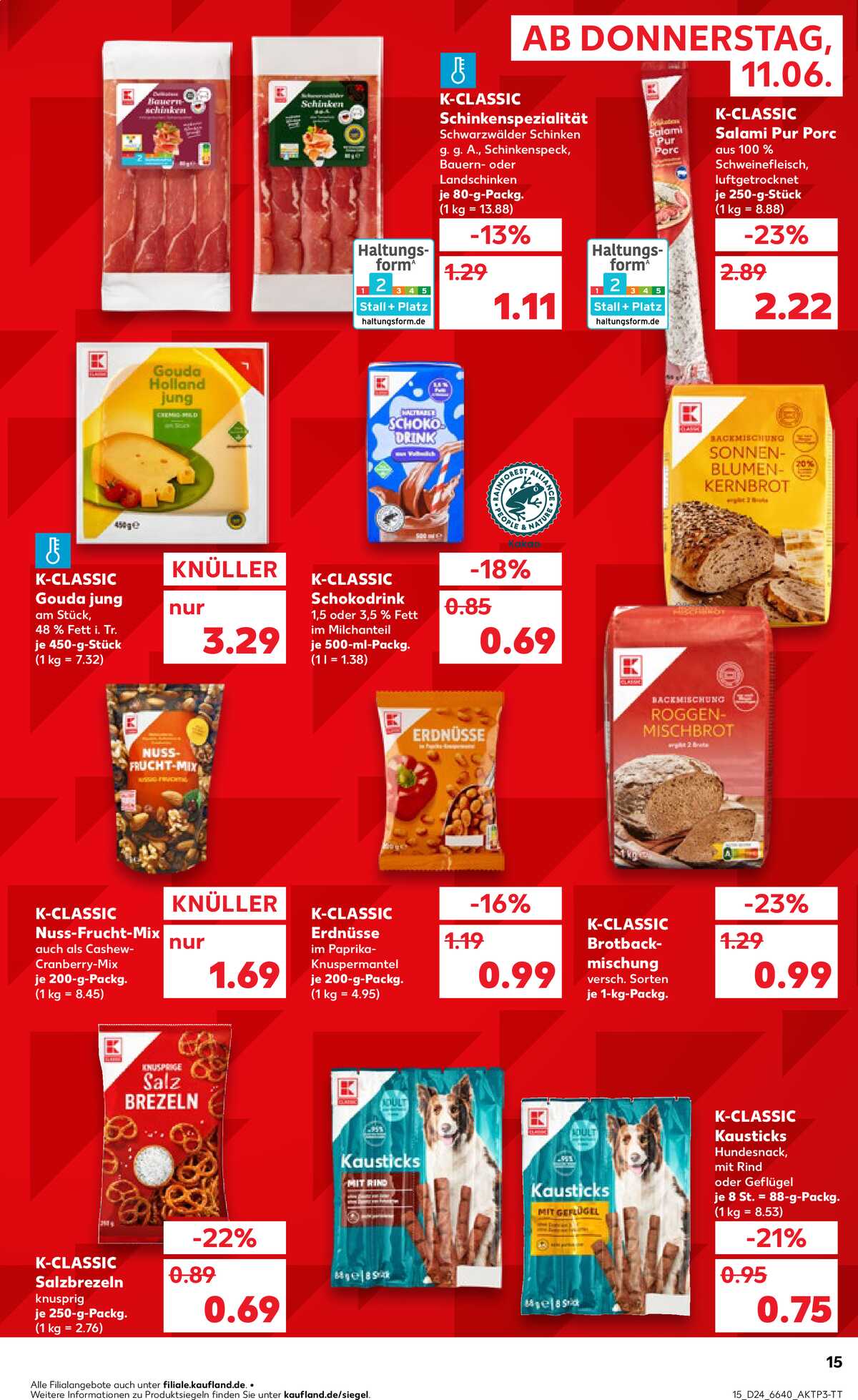 Leták Kaufland Německo 11.6.-17.6.2026 strana 15