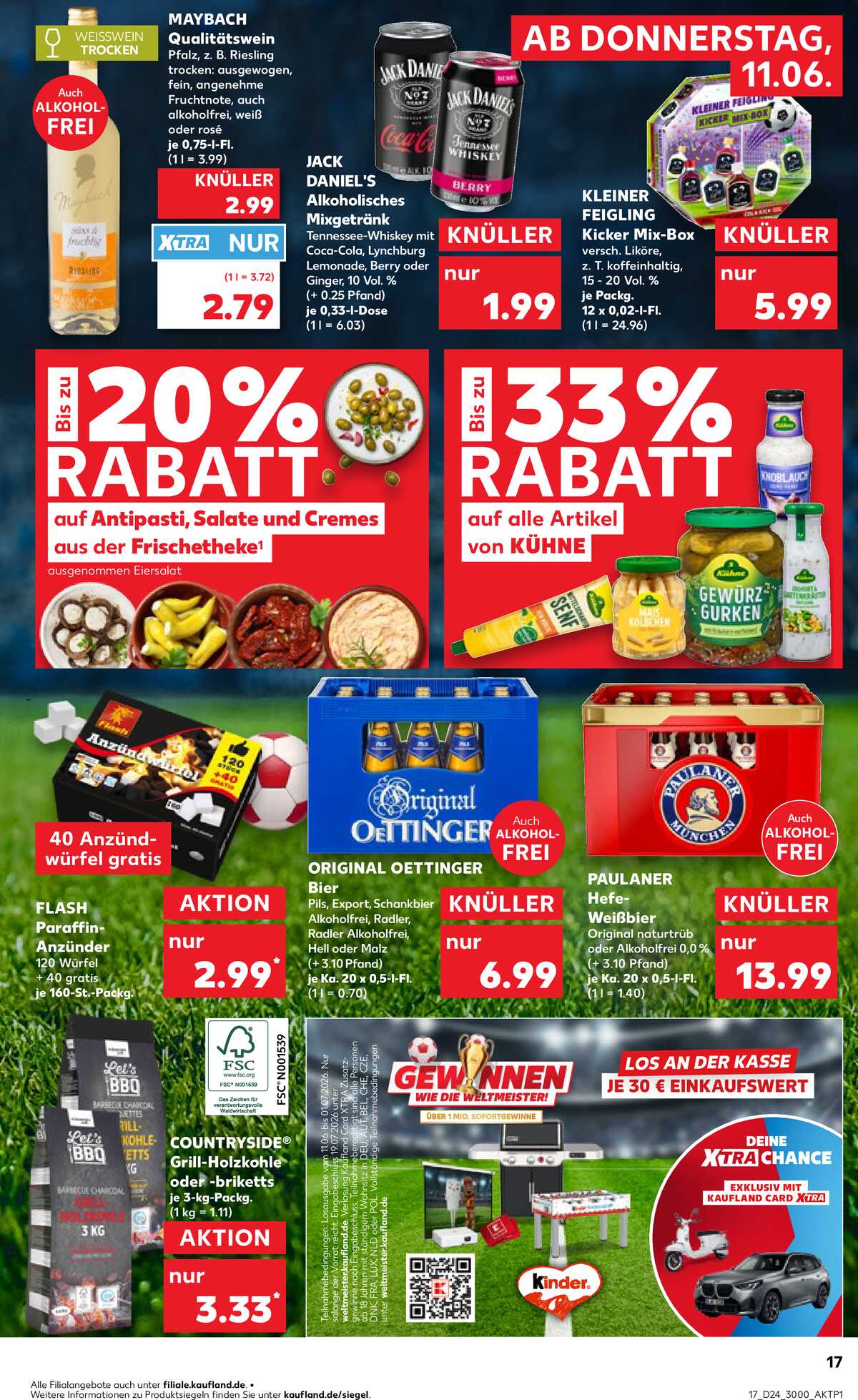 Leták Kaufland Německo 11.6.-17.6.2026 strana 17