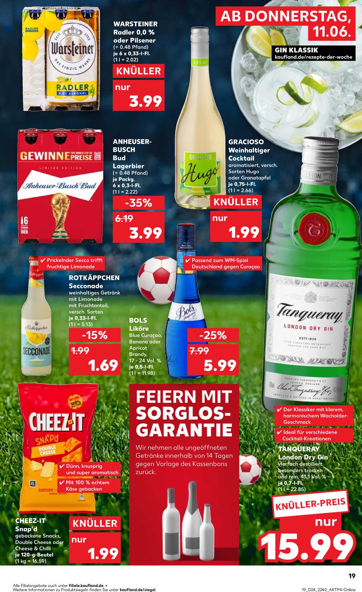 Leták Kaufland Německo 11.6.-17.6.2026 strana 19