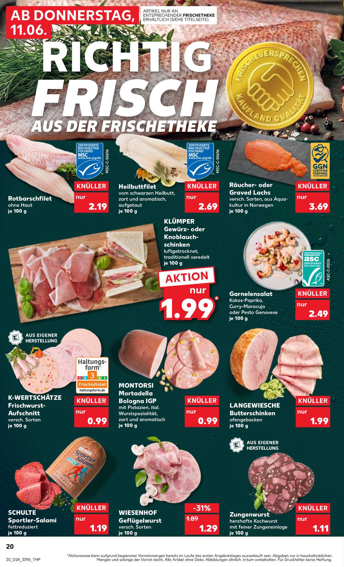 Leták Kaufland Německo 11.6.-17.6.2026 strana 20