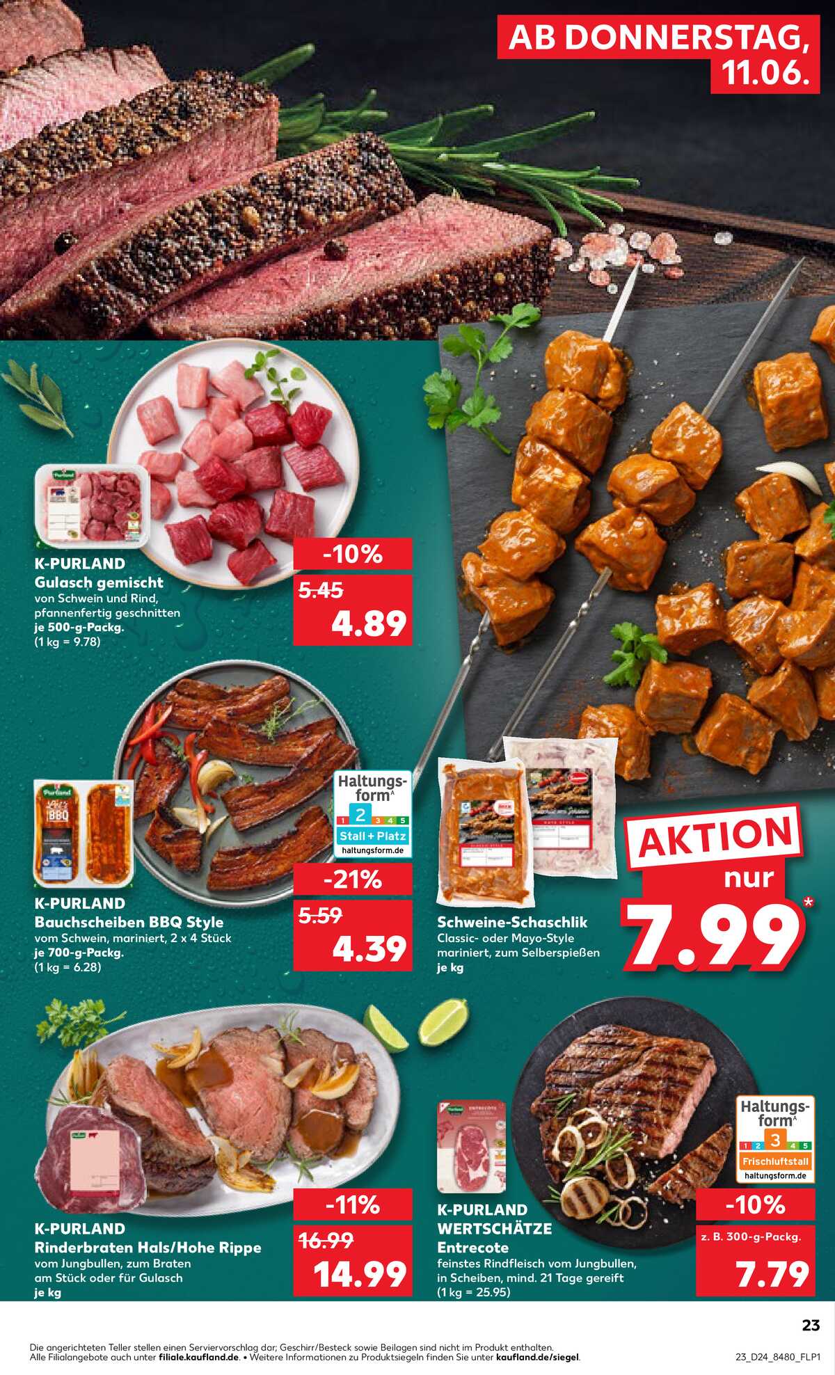 Leták Kaufland Německo 11.6.-17.6.2026 strana 23