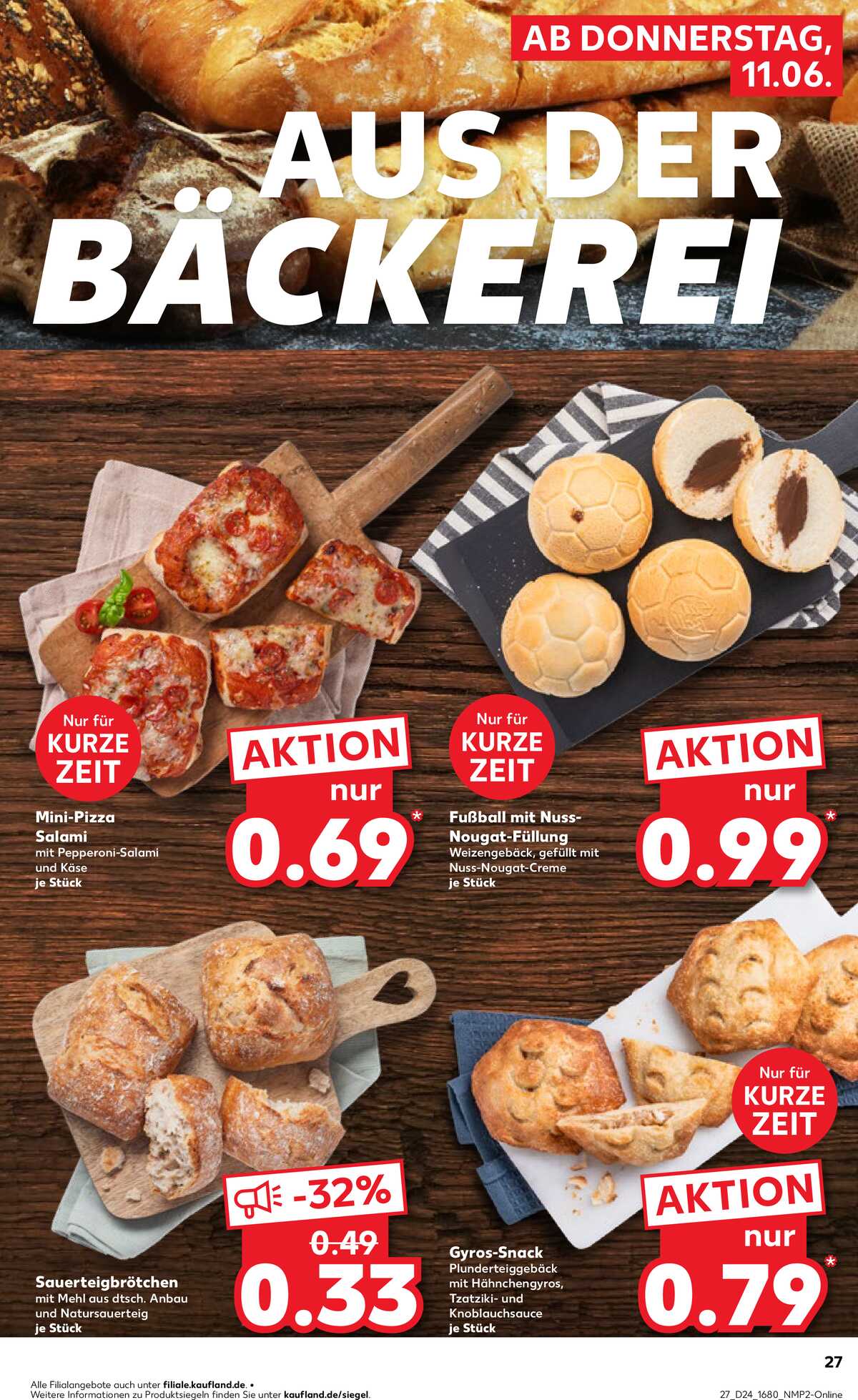 Leták Kaufland Německo 11.6.-17.6.2026 strana 27