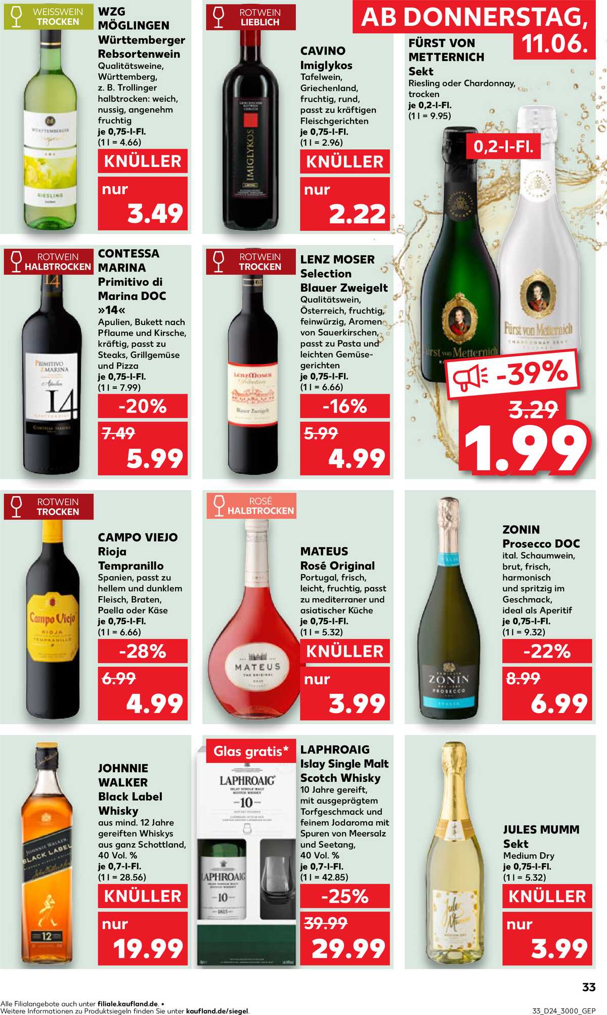 Leták Kaufland Německo 11.6.-17.6.2026 strana 33