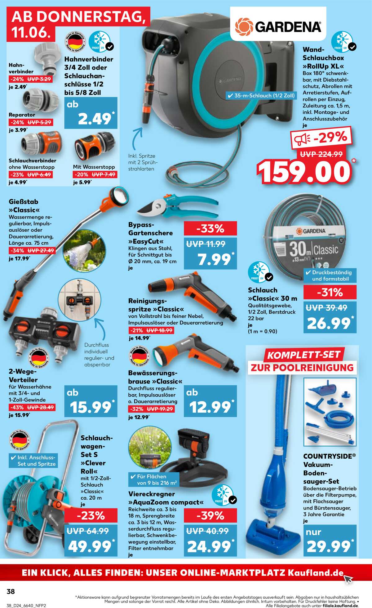 Leták Kaufland Německo 11.6.-17.6.2026 strana 38