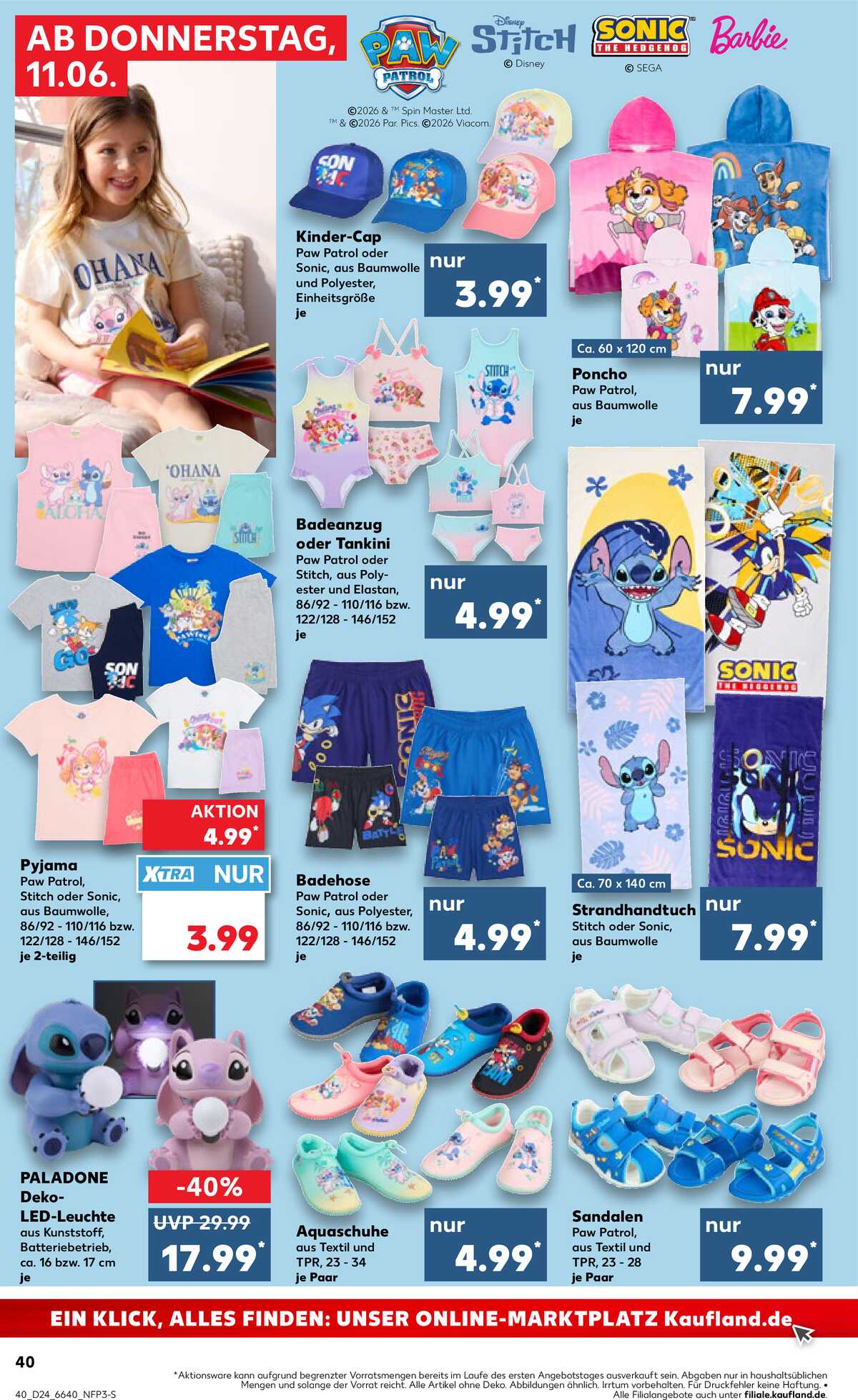 Leták Kaufland Německo 11.6.-17.6.2026 strana 40