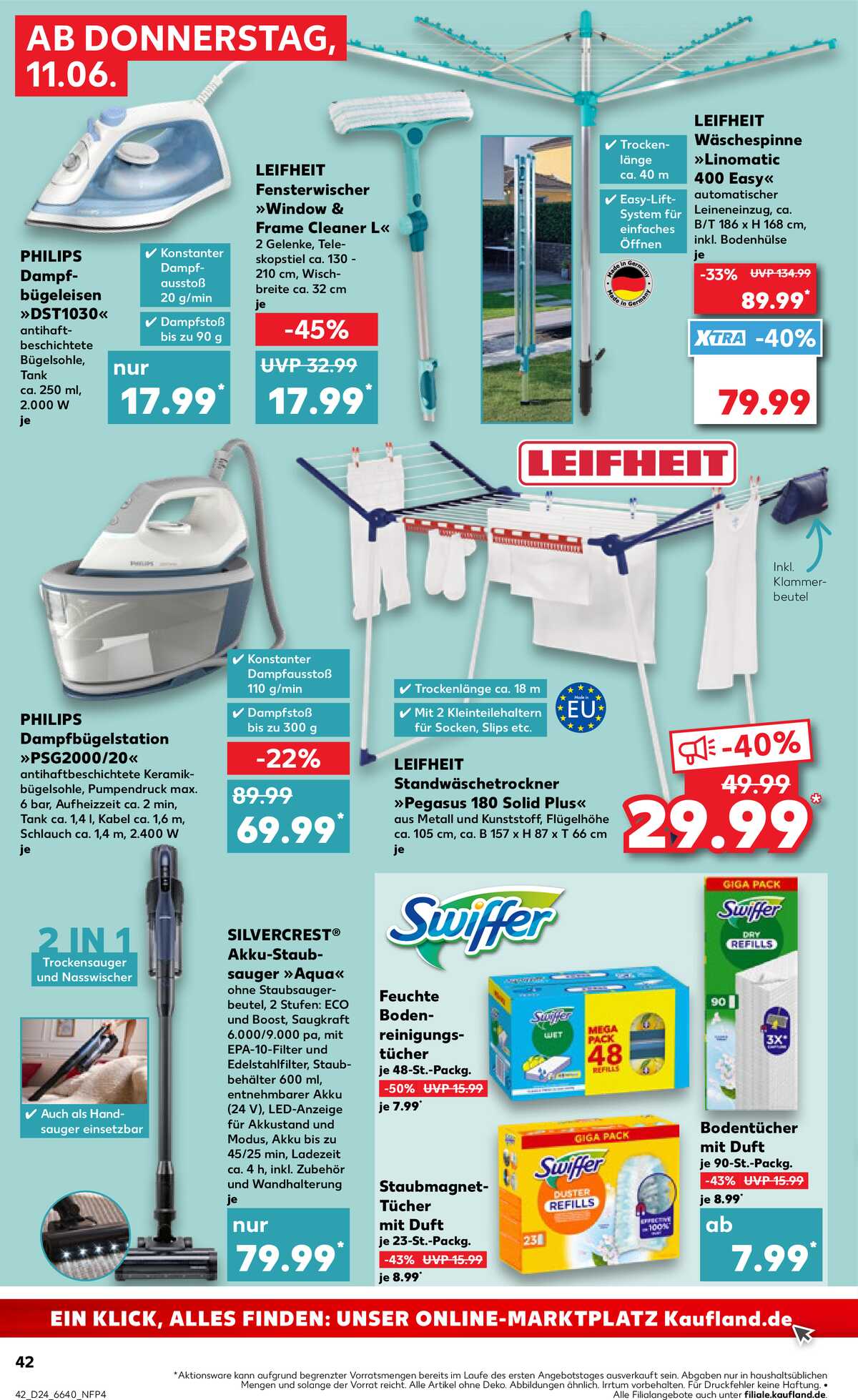 Leták Kaufland Německo 11.6.-17.6.2026 strana 42