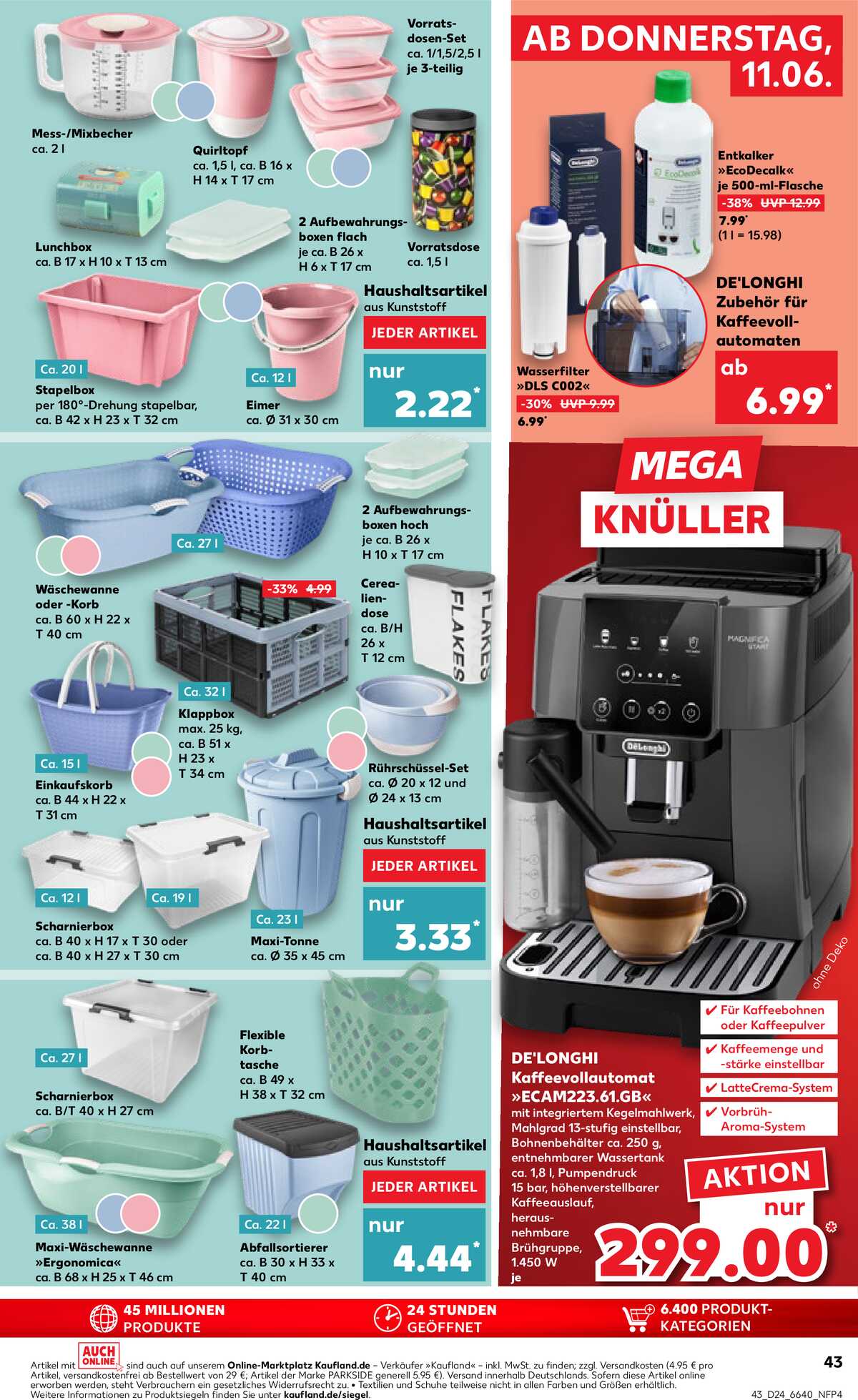 Leták Kaufland Německo 11.6.-17.6.2026 strana 43