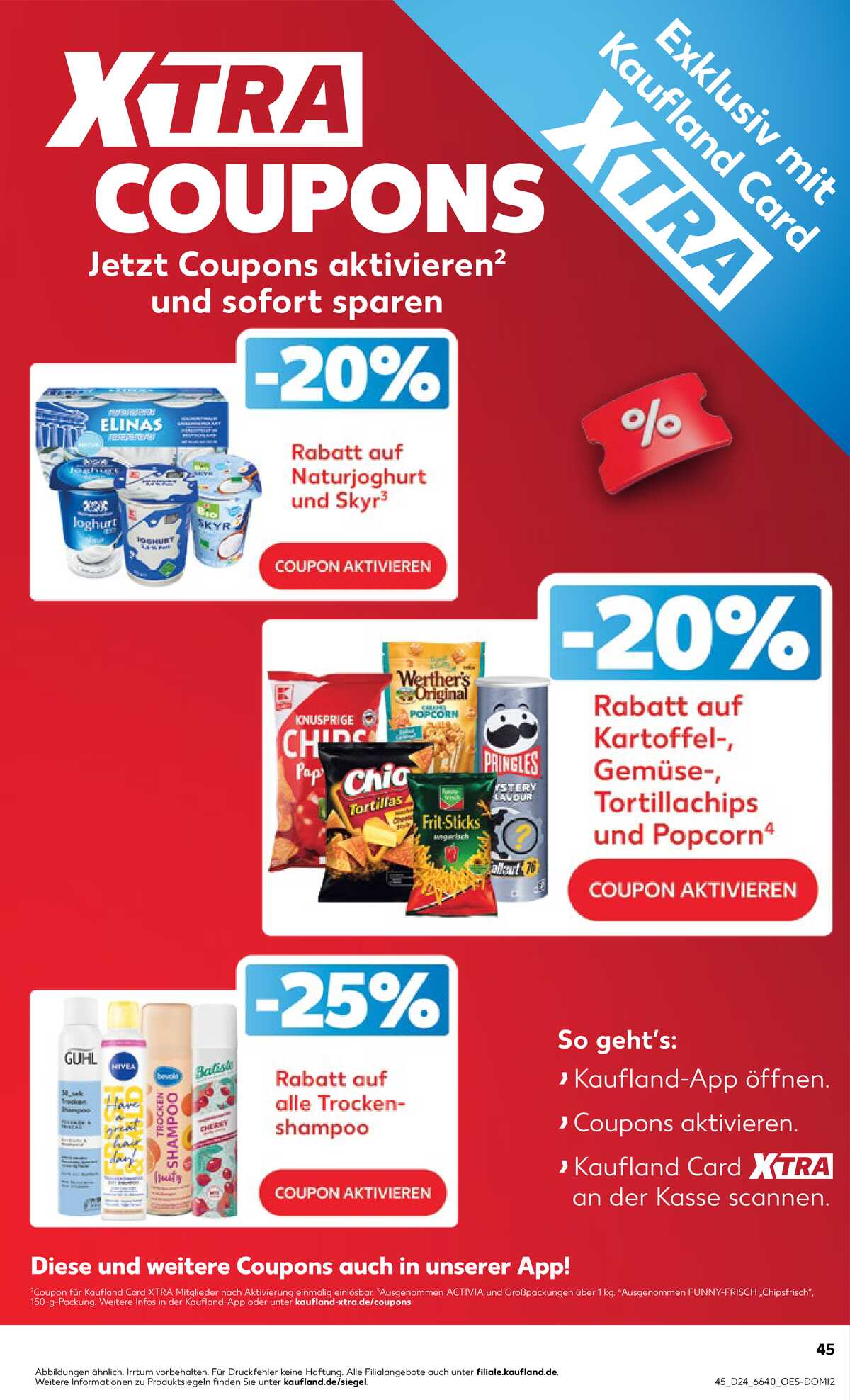 Leták Kaufland Německo 11.6.-17.6.2026 strana 45