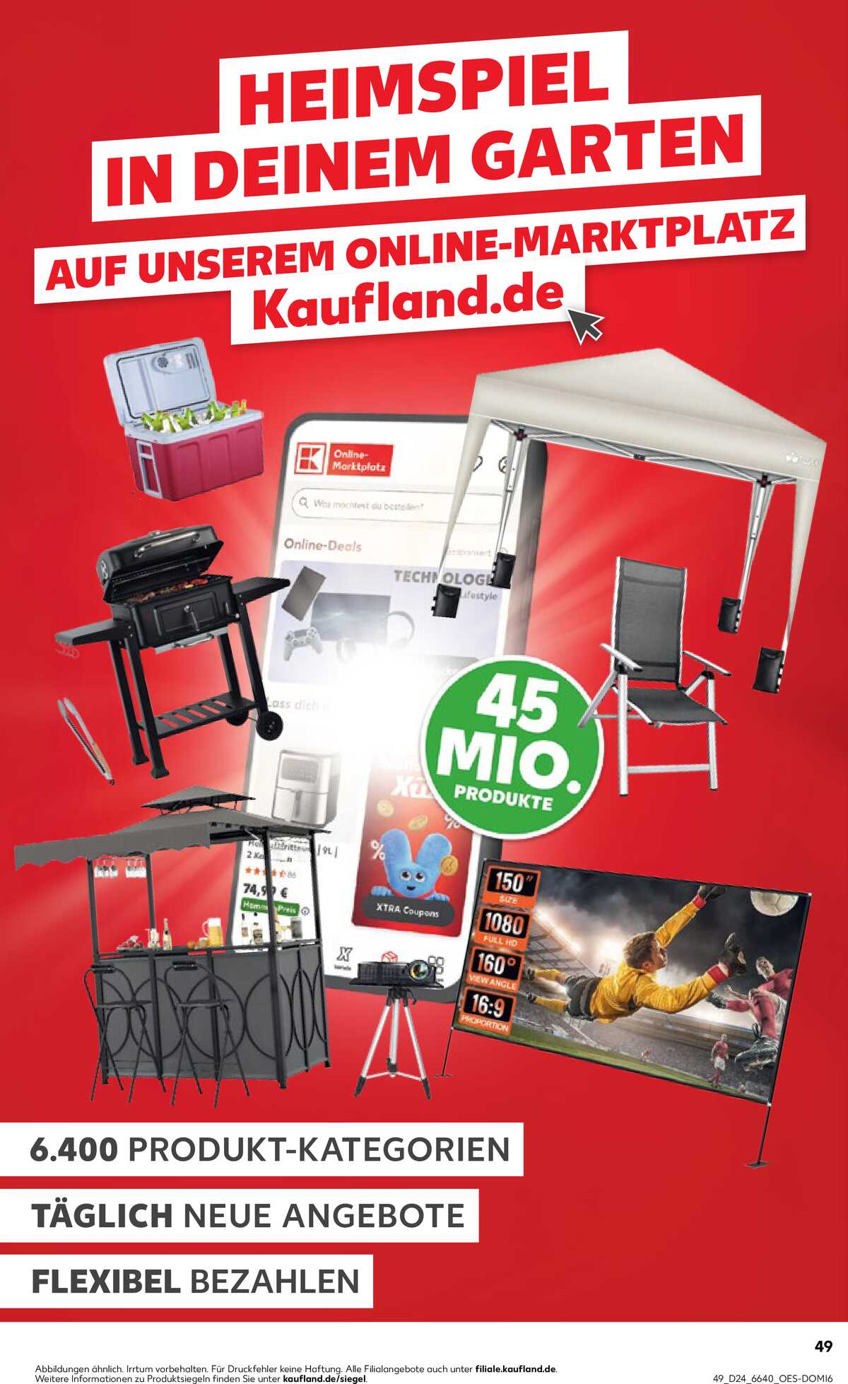 Leták Kaufland Německo 11.6.-17.6.2026 strana 49