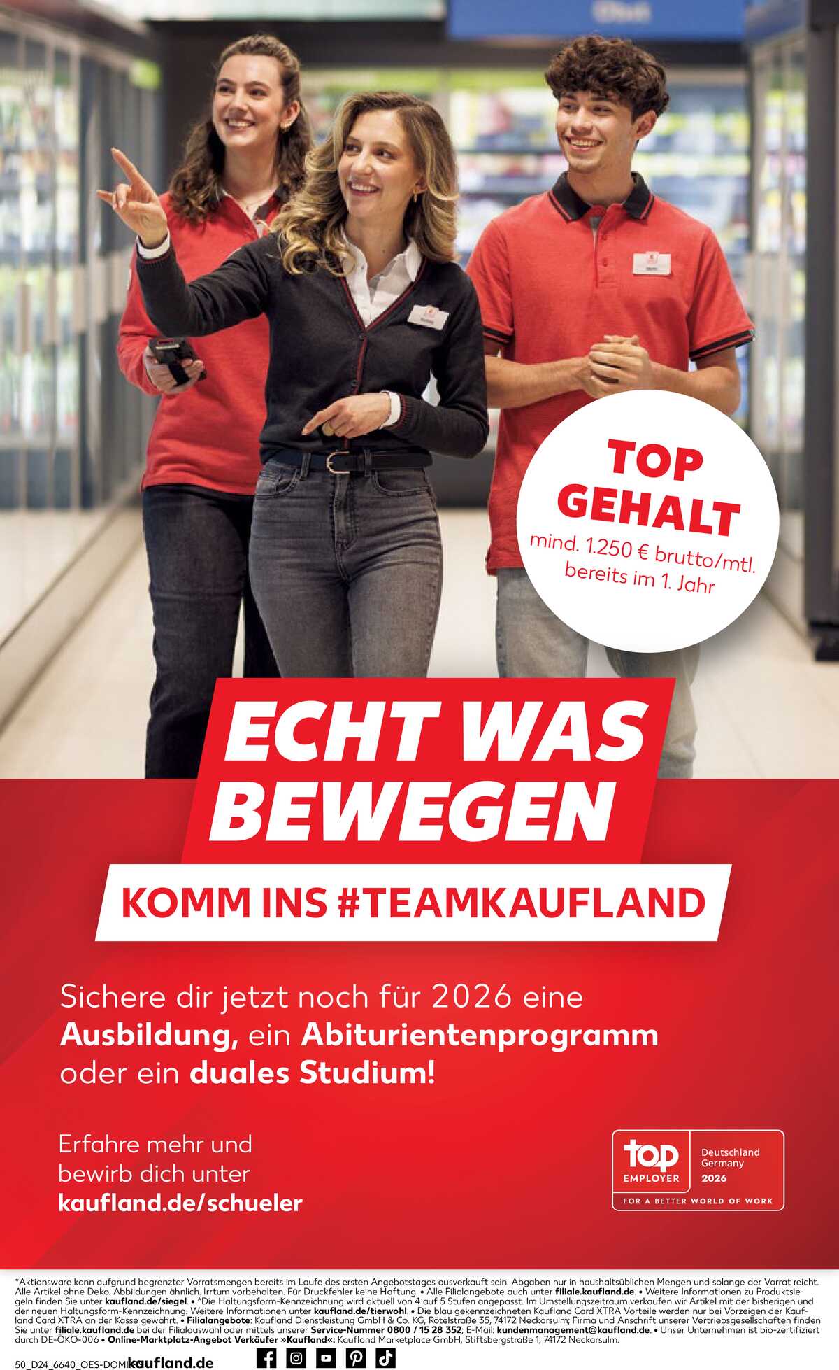 Leták Kaufland Německo 11.6.-17.6.2026 strana 50