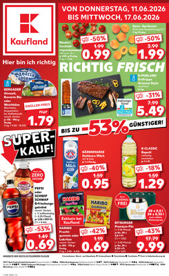 Leták Kaufland Německo 11.6.-17.6.2026