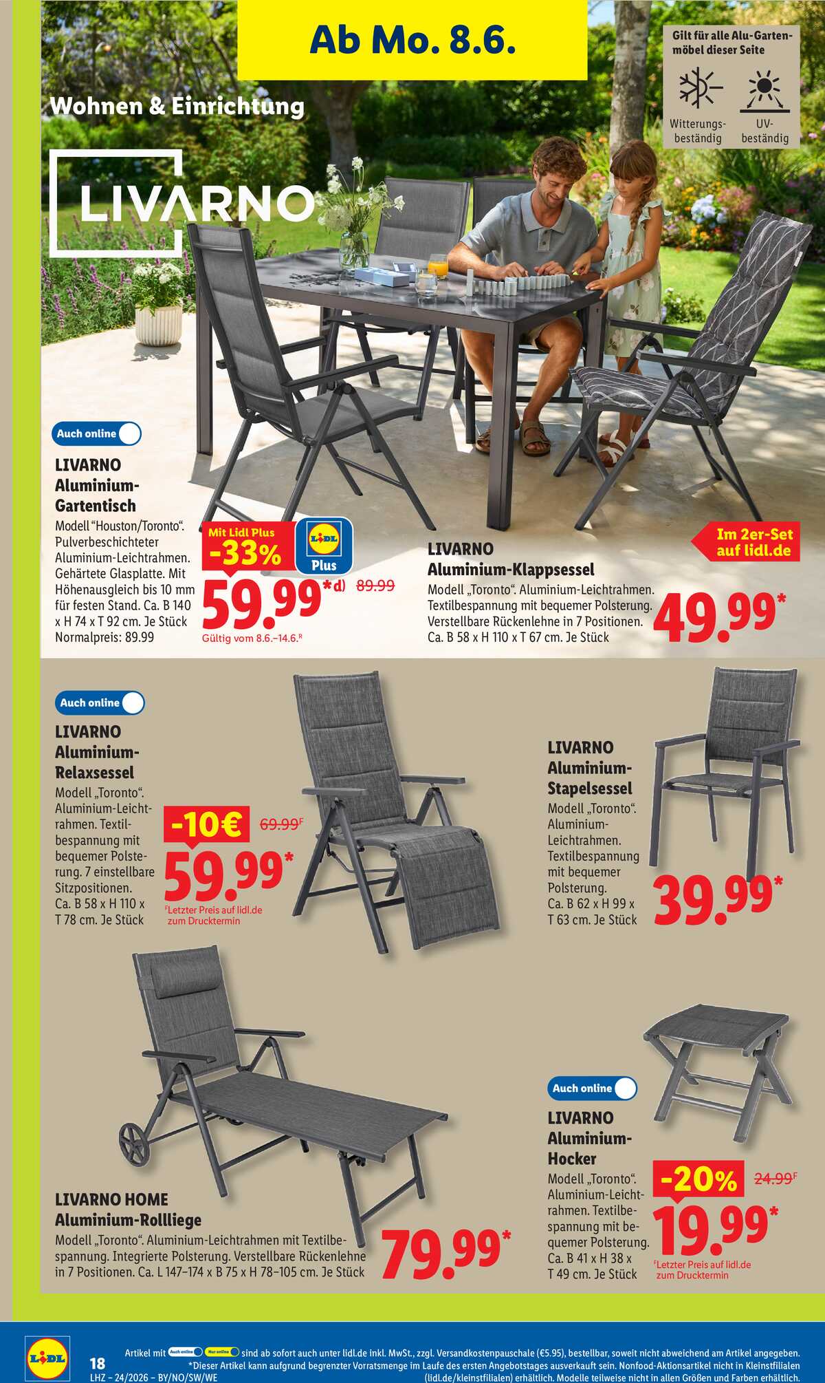 Leták Lidl Německo 8.6.-13.6.2026 strana 38
