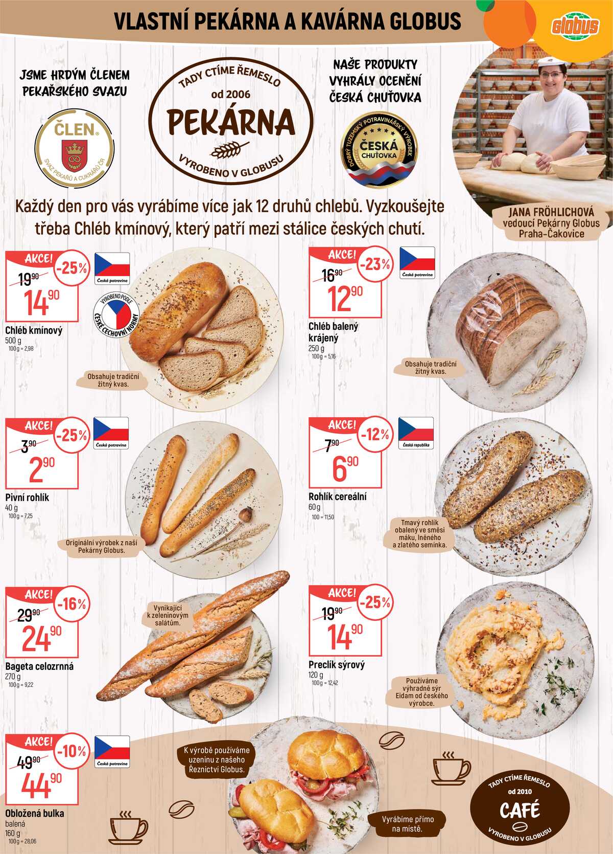 Akční leták Globus 10.6. - 16.6.2026 - Globus Praha - Čakovice strana 4