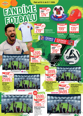 Akční leták Globus 10.6. - 21.7.2026 - Globus Praha - Zličín