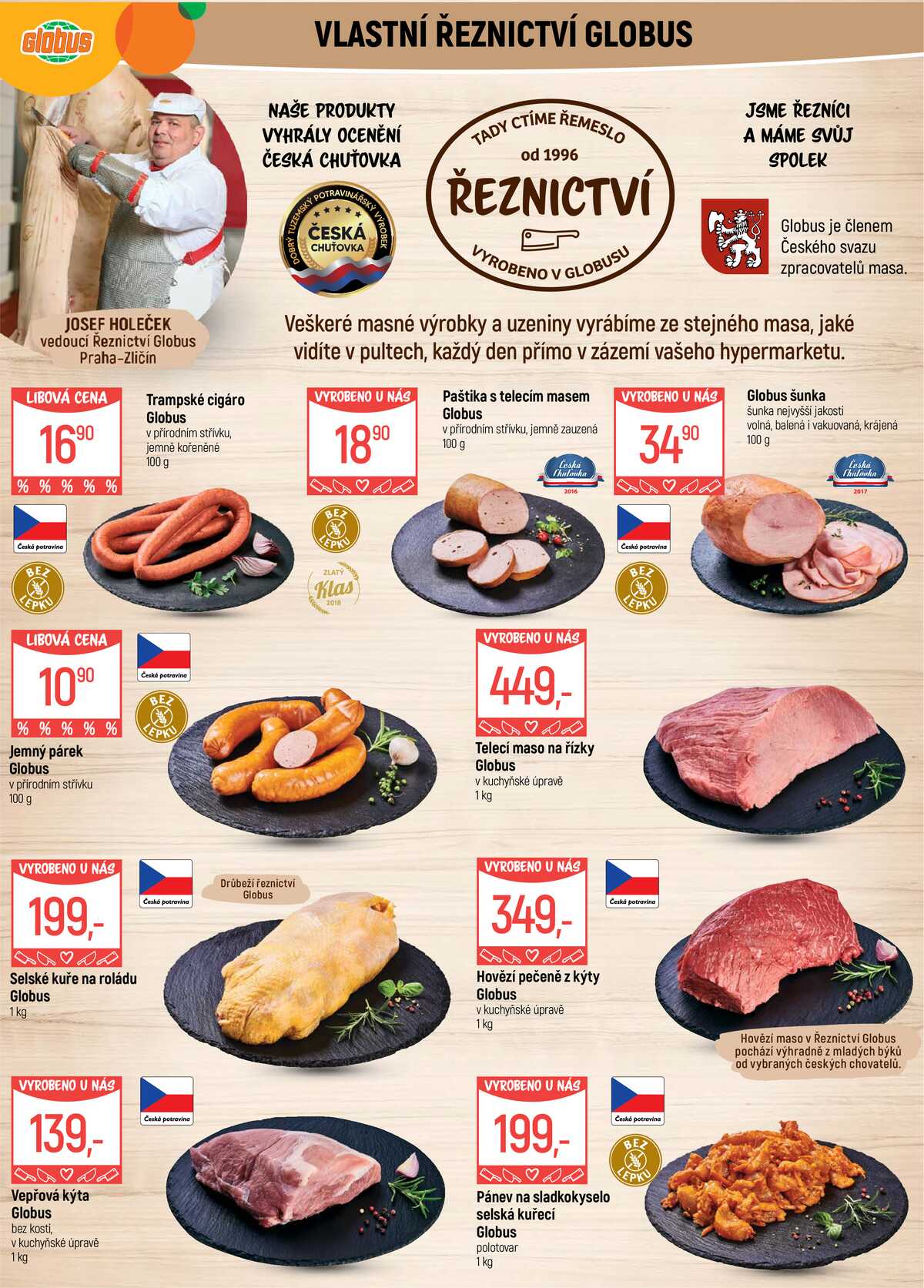 Akční leták Globus 10.6. - 16.6.2026 - Globus Praha - Zličín strana 3
