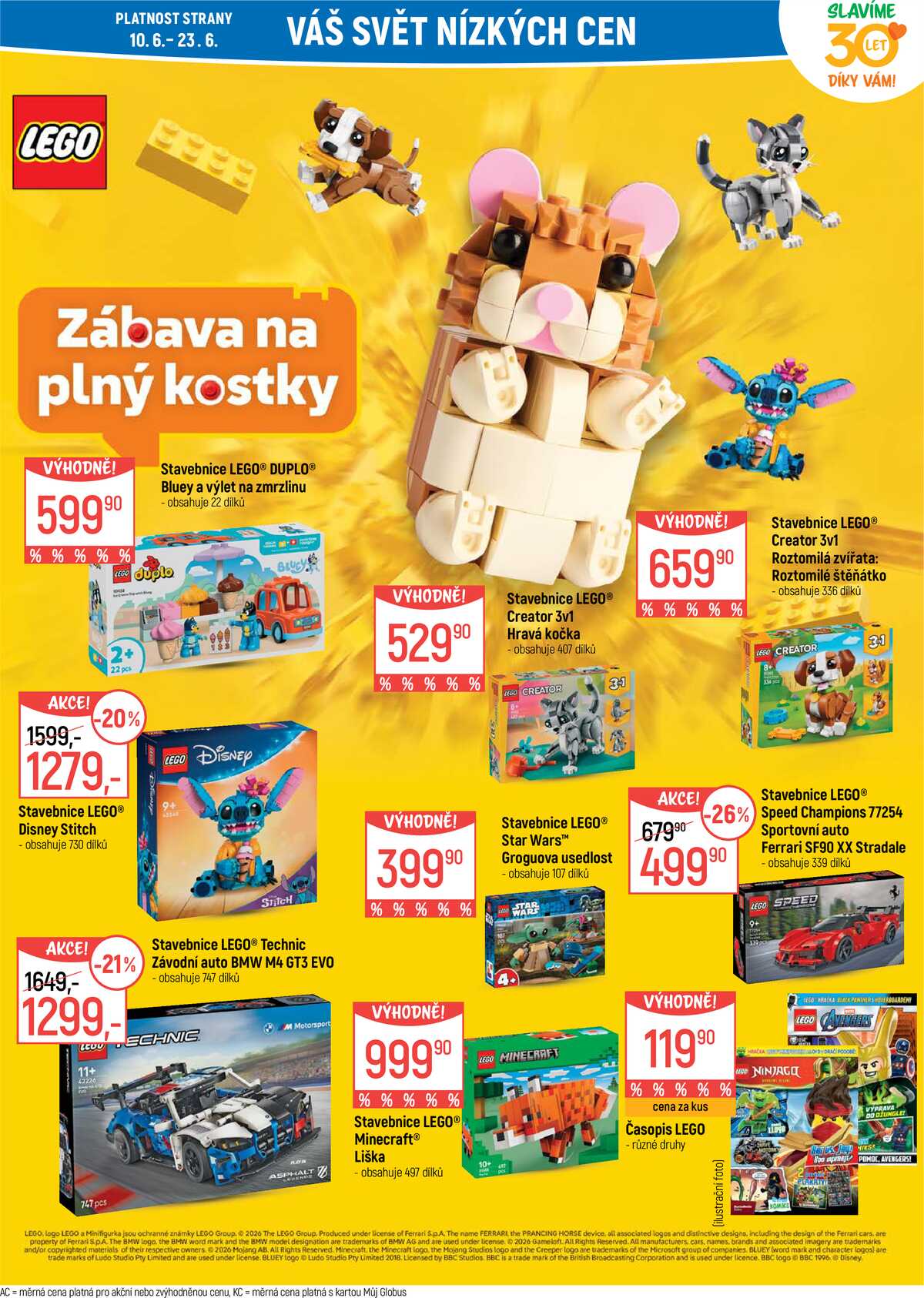 Akční leták Globus 10.6. - 16.6.2026 - Globus České Budějovice strana 41
