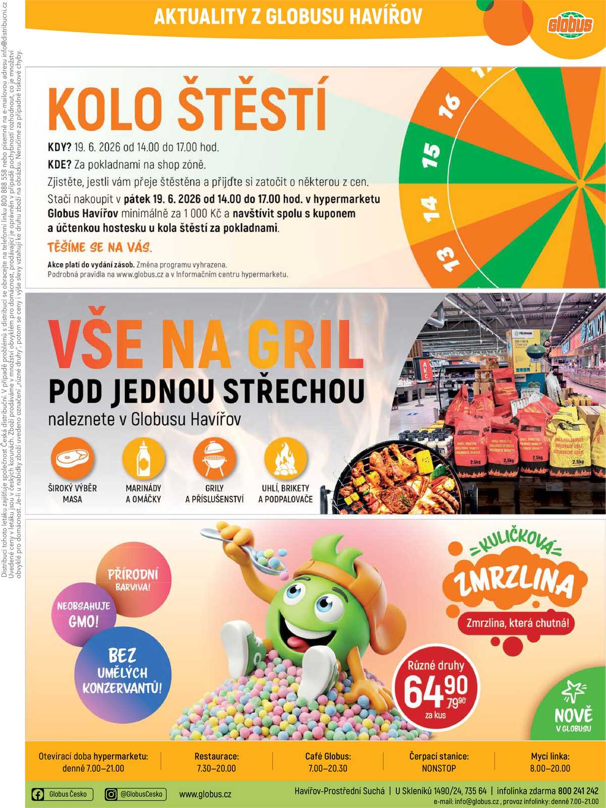 Akční leták Globus 10.6. - 16.6.2026 - Globus Havířov strana 47