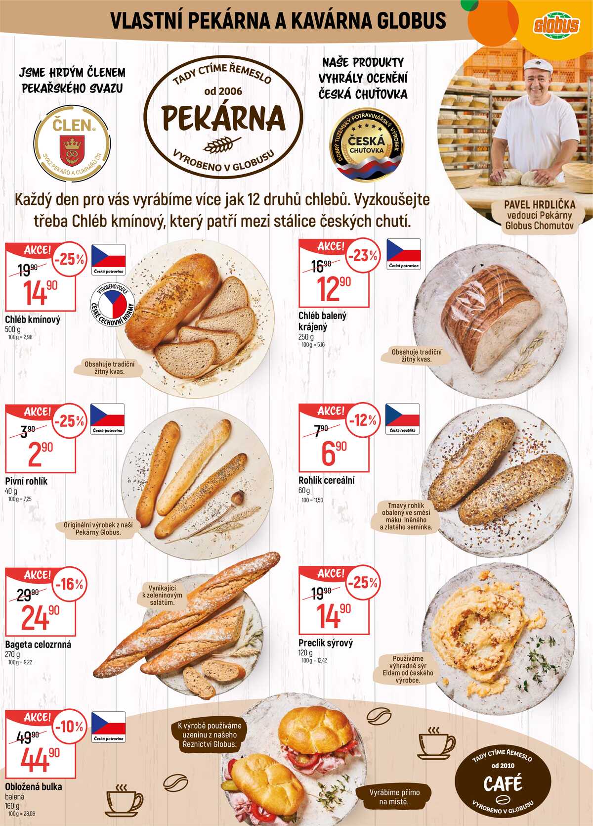 Akční leták Globus 10.6. - 16.6.2026 - Globus Chomutov strana 4