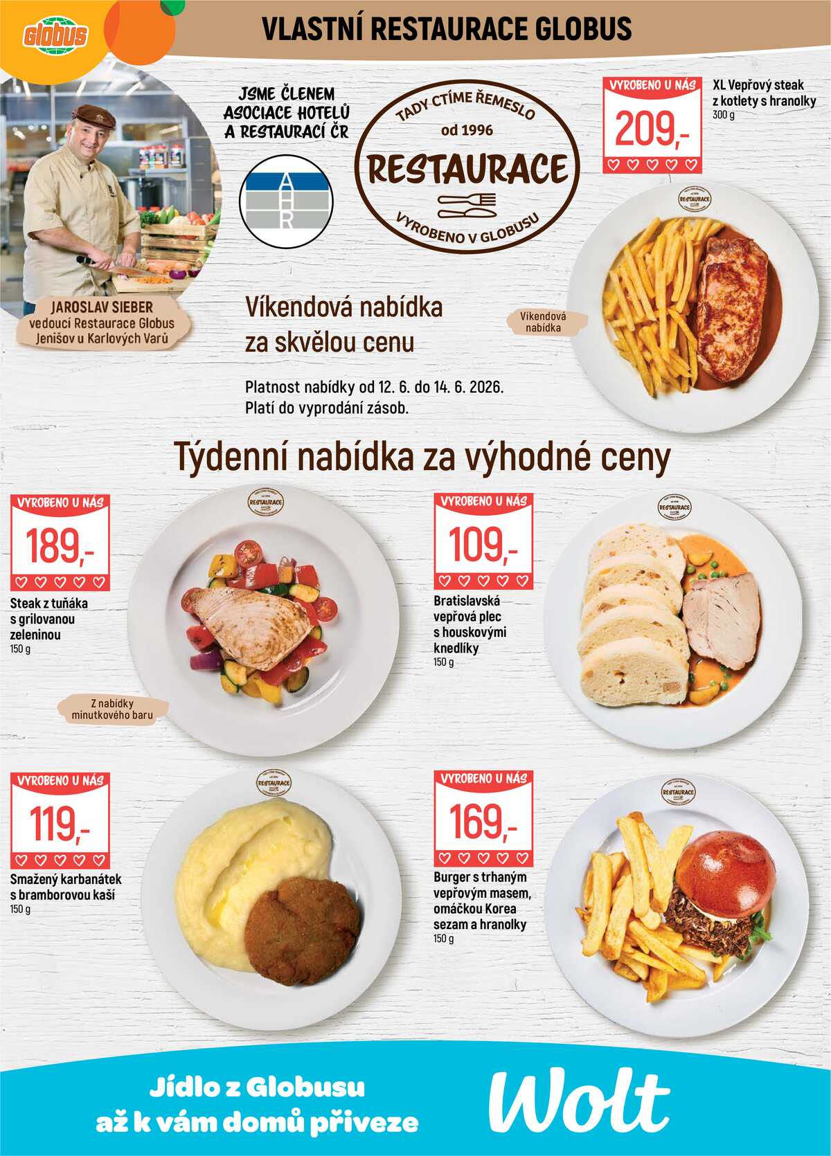 Akční leták Globus 10.6. - 16.6.2026 - Globus Jenišov u Karlových Varů strana 5
