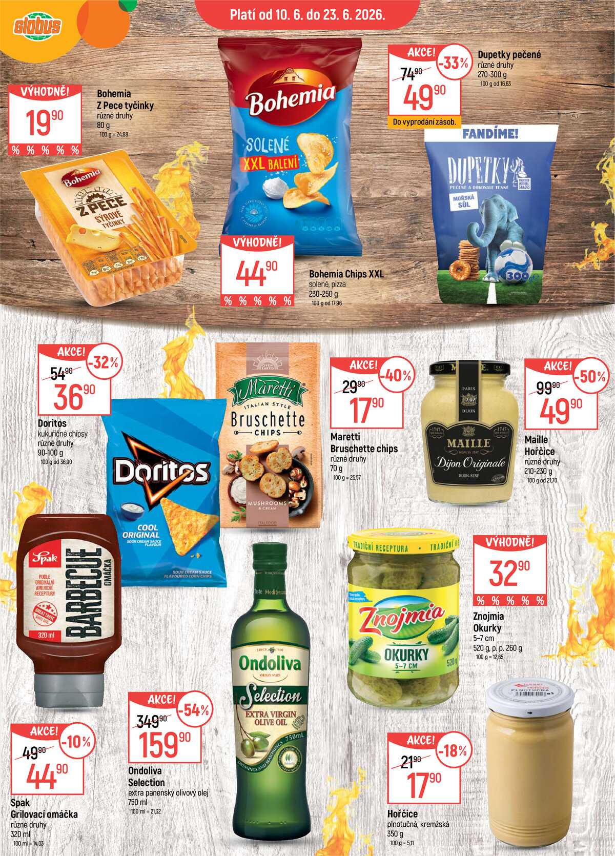 Akční leták Globus 10.6. - 16.6.2026 - Globus Olomouc strana 18