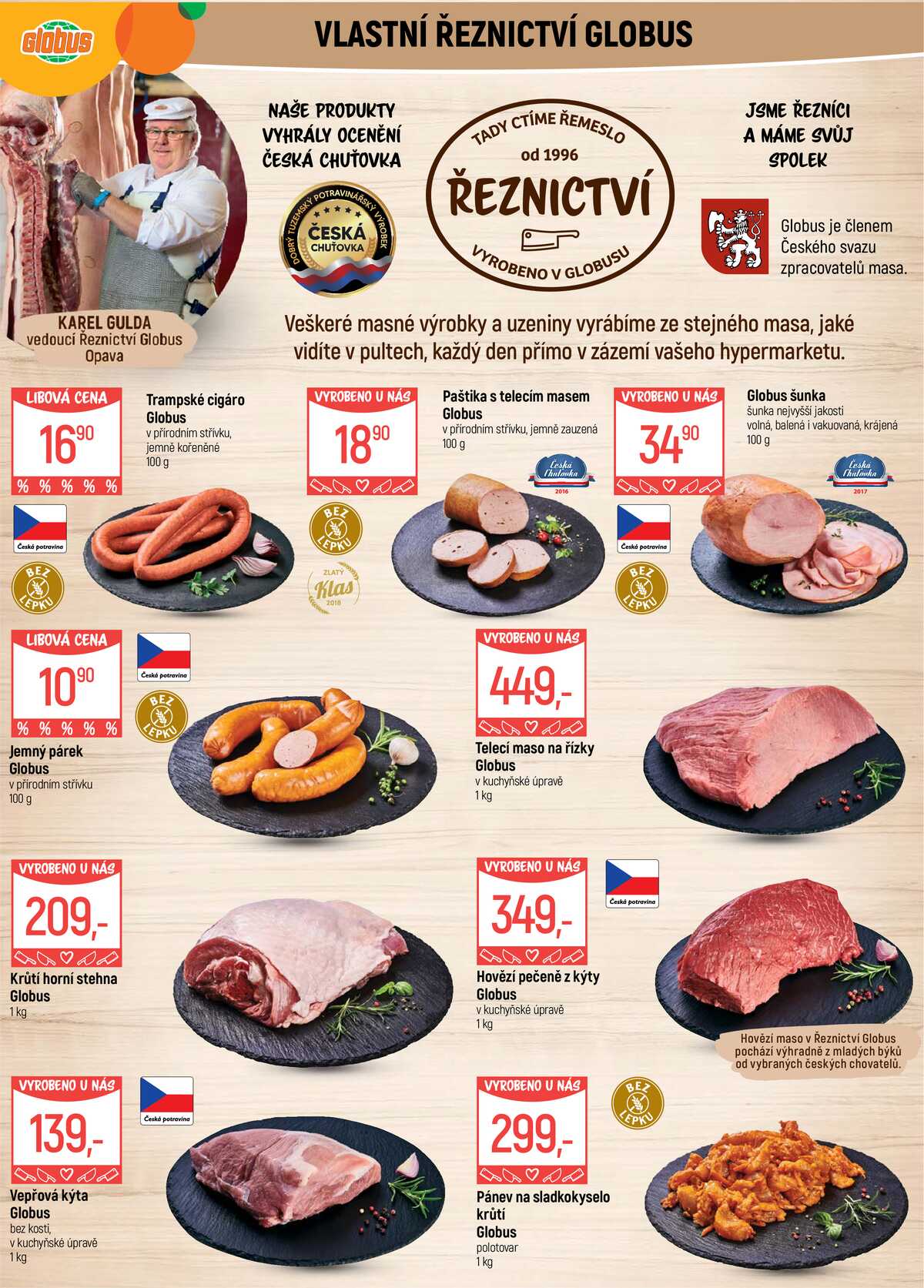 Akční leták Globus 10.6. - 16.6.2026 - Globus Opava strana 3