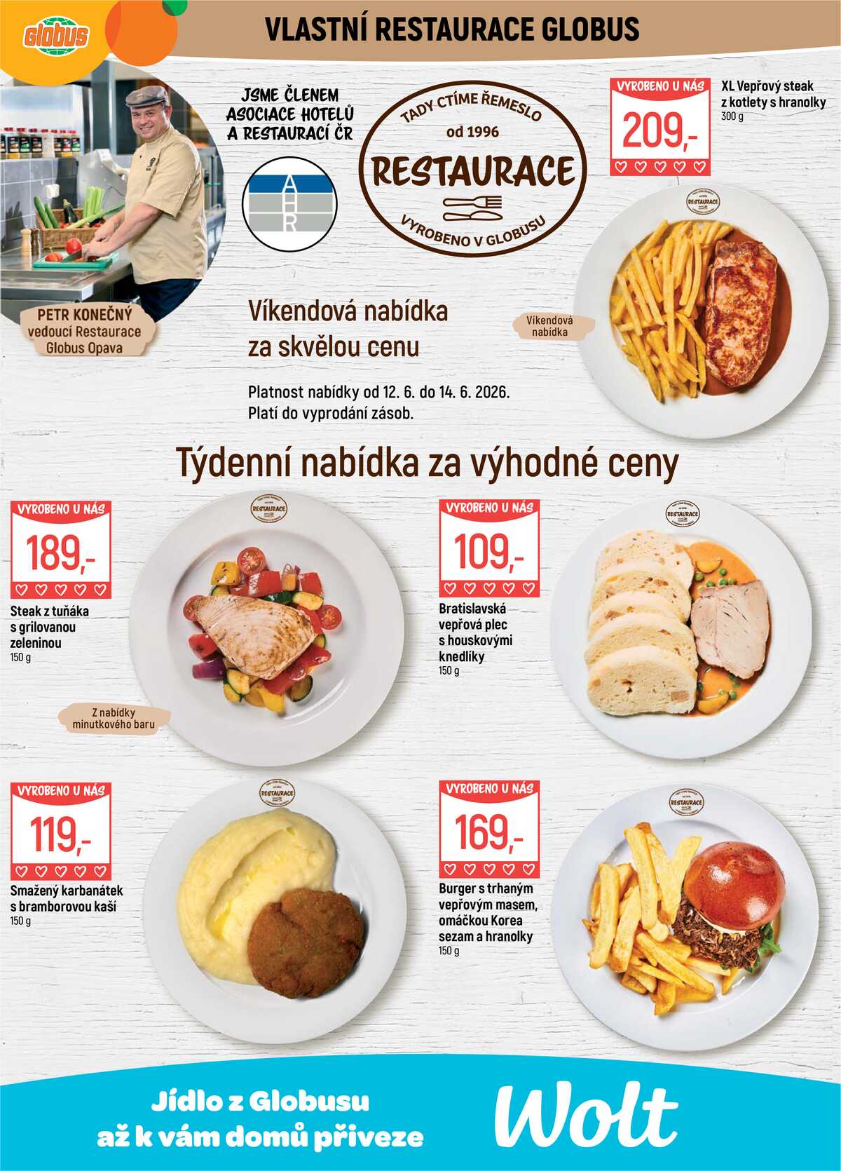 Akční leták Globus 10.6. - 16.6.2026 - Globus Opava strana 5