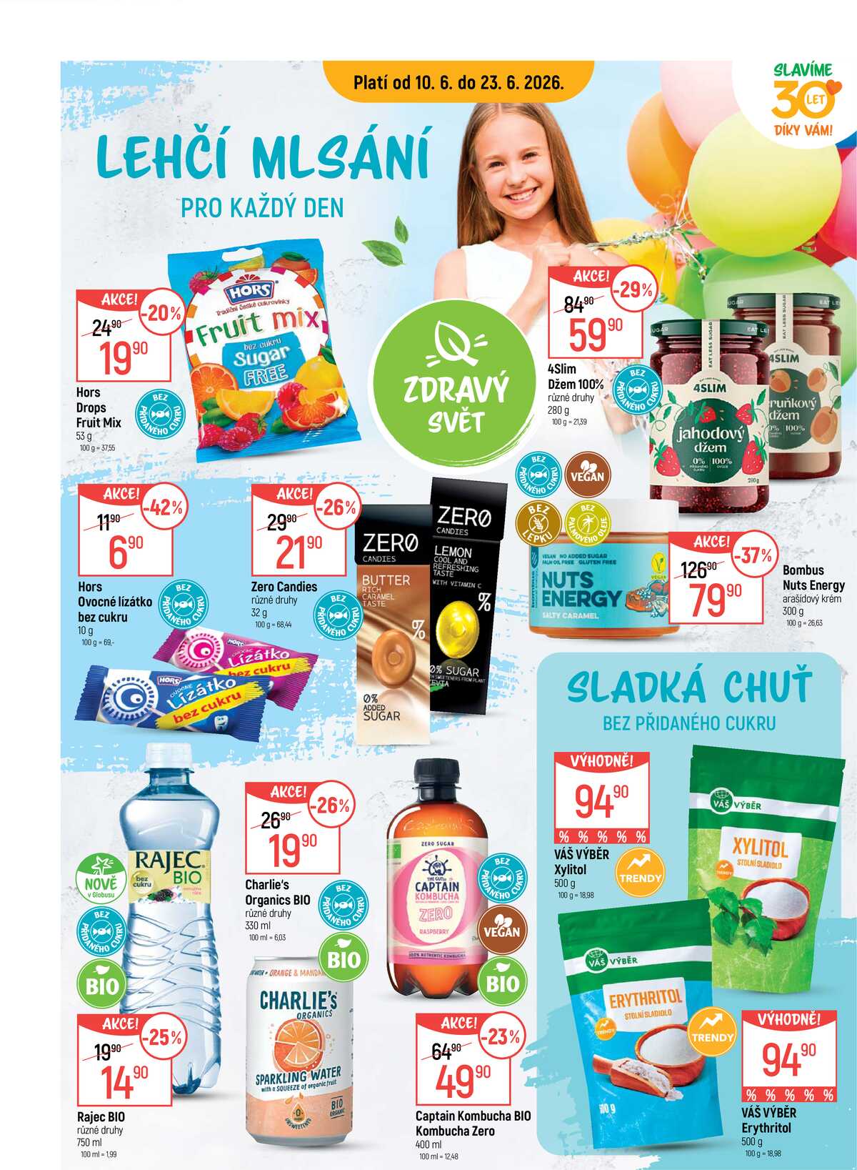 Akční leták Globus 10.6. - 16.6.2026 - Globus Opava strana 22