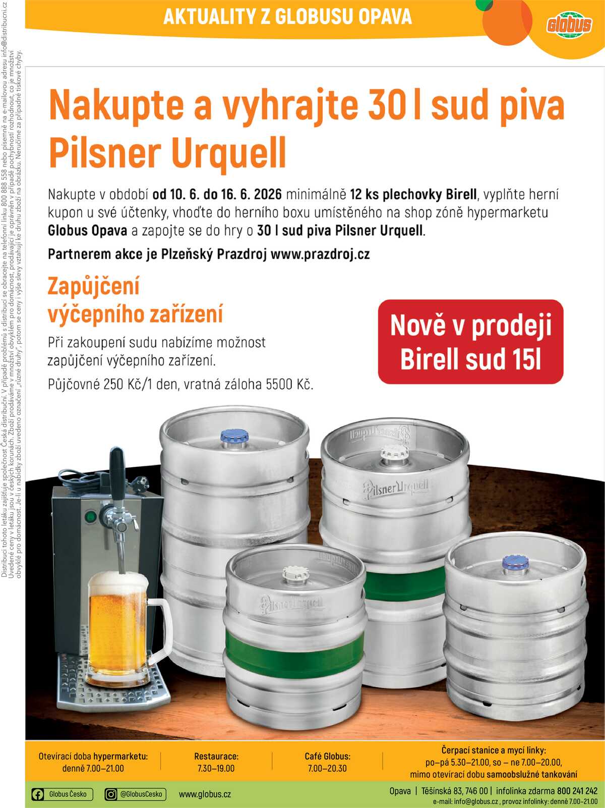 Akční leták Globus 10.6. - 16.6.2026 - Globus Opava strana 47