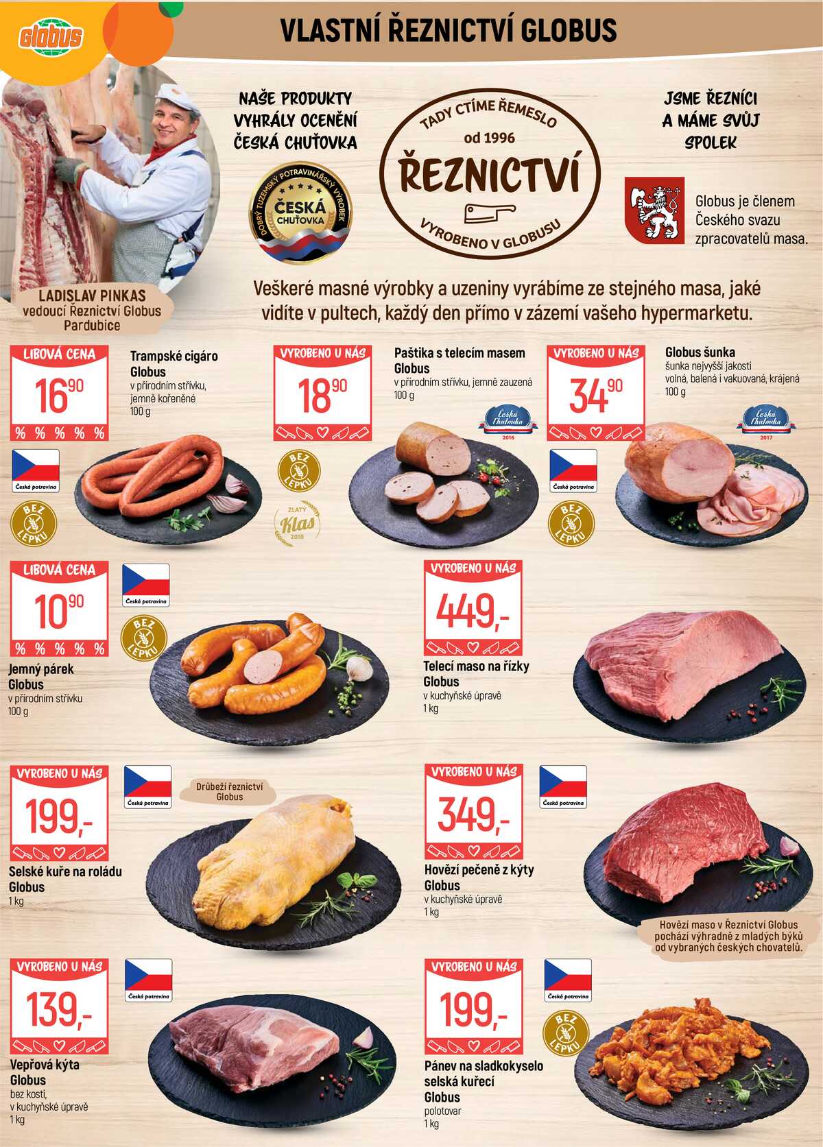 Akční leták Globus 10.6. - 16.6.2026 - Globus Pardubice strana 3