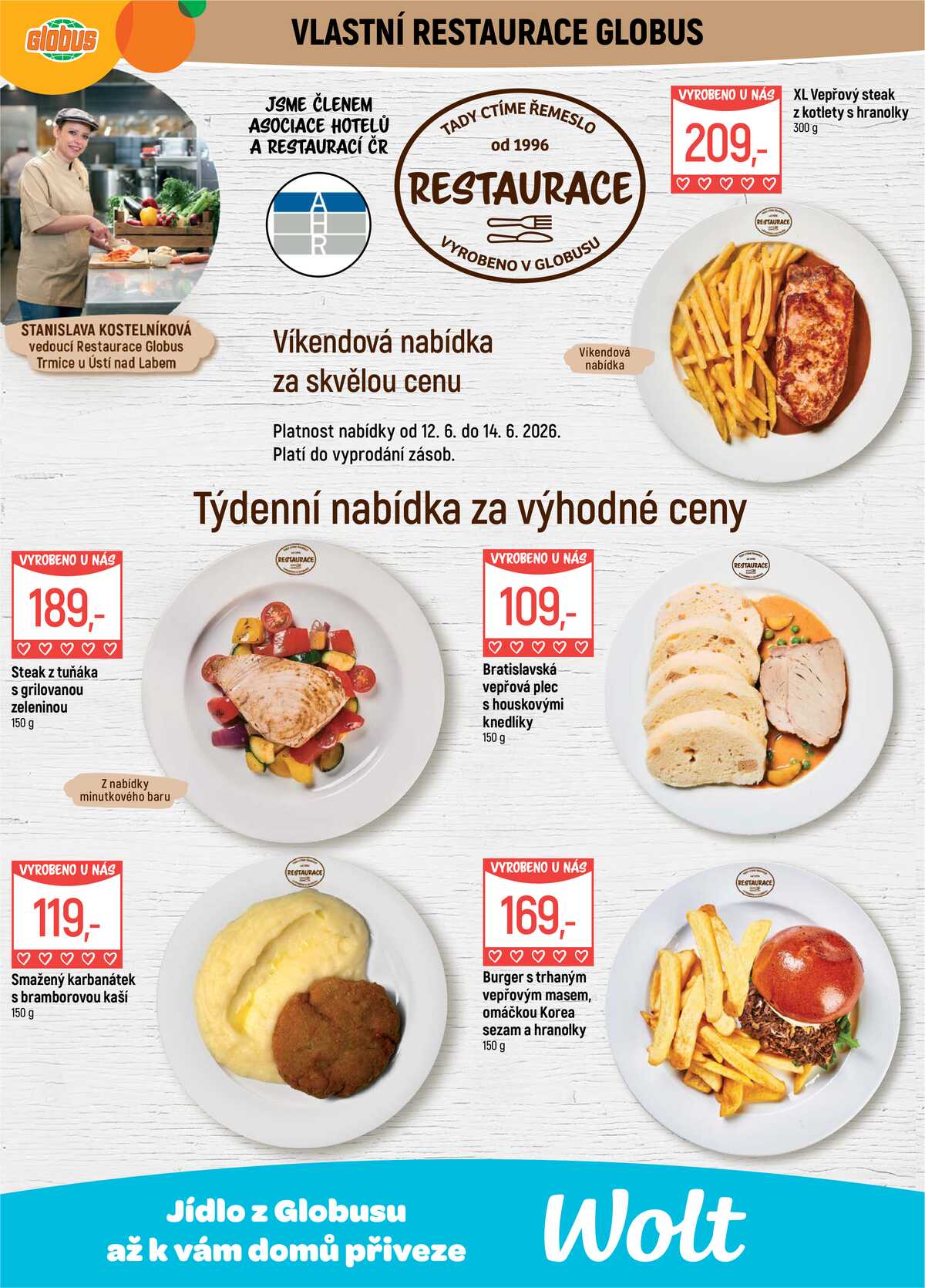 Akční leták Globus 10.6. - 16.6.2026 - Globus Trmice u Ústí nad Labem strana 5