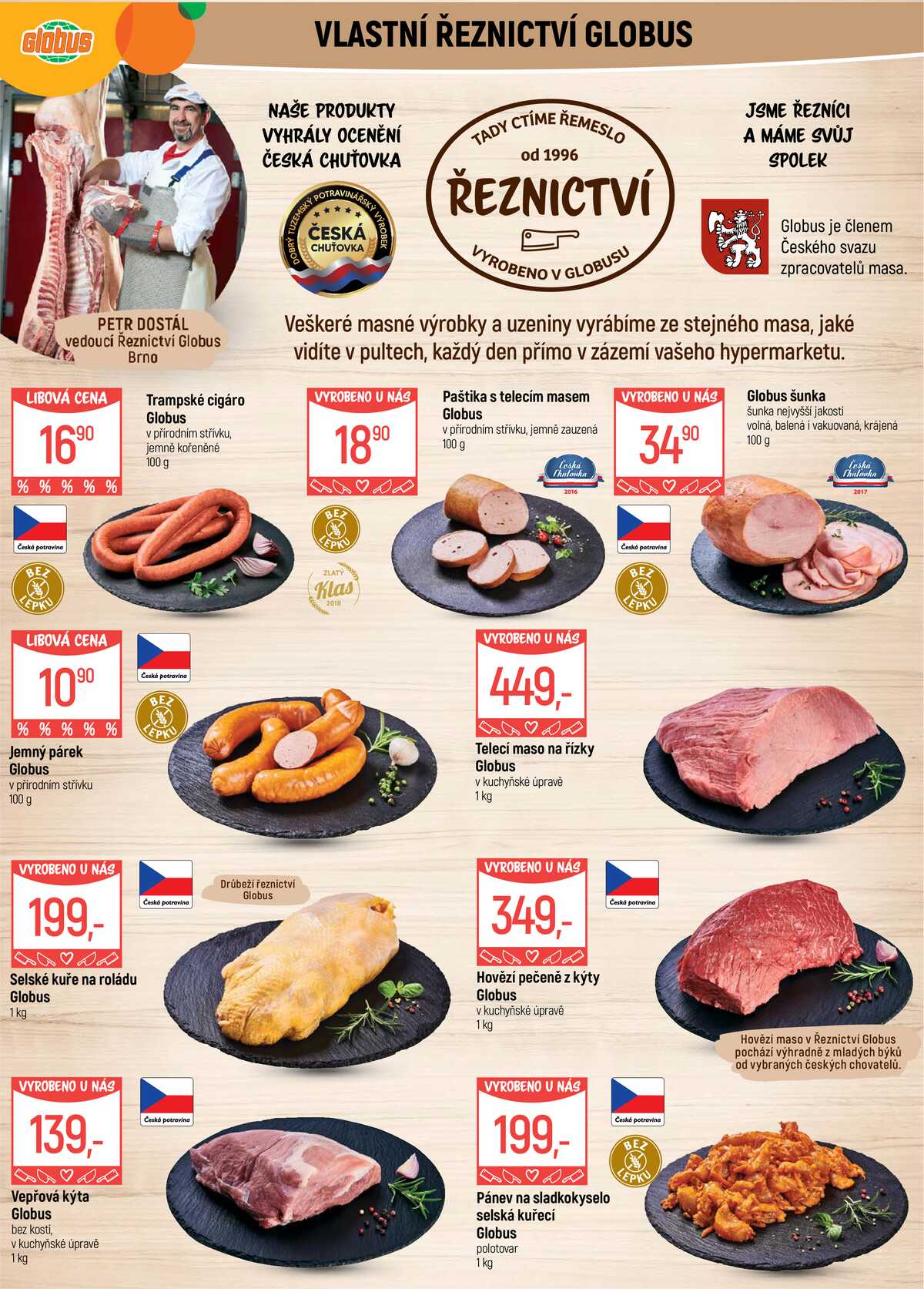 Akční leták Globus 10.6. - 16.6.2026 - Globus Brno Ivanovice strana 3
